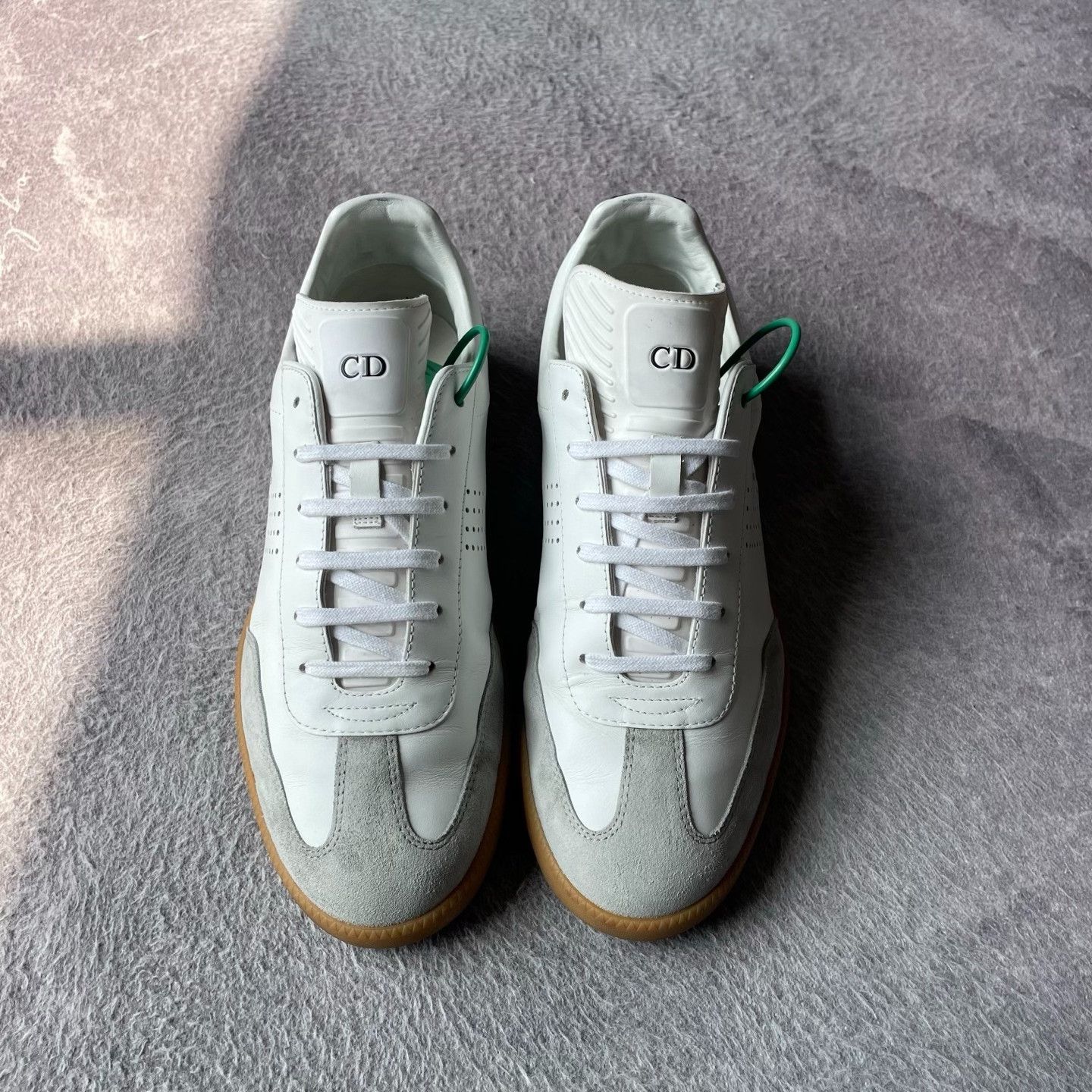 Dior Dior White Lowtop Sneakers 42 Men Size US 9 / EU 42 - 2 Thumbnail