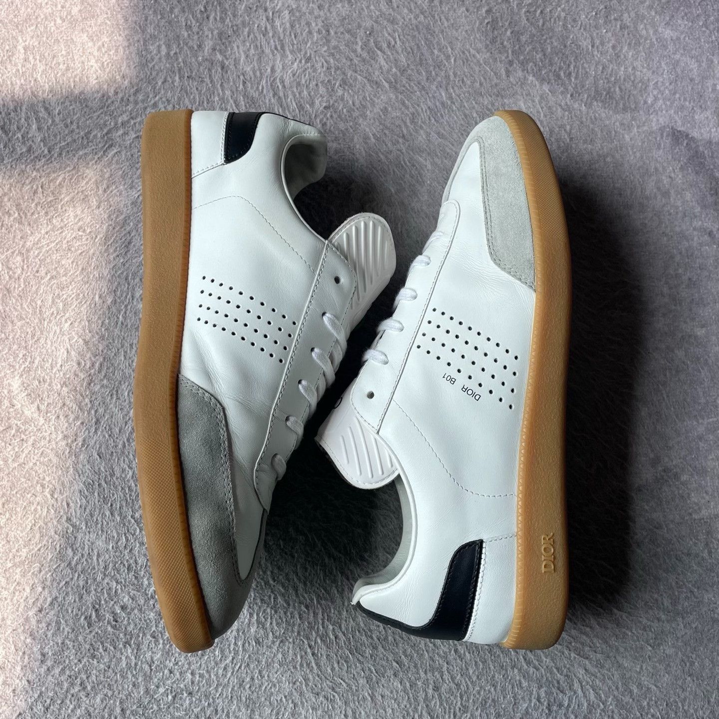 Dior Dior White Lowtop Sneakers 42 Men Size US 9 / EU 42 - 9 Thumbnail