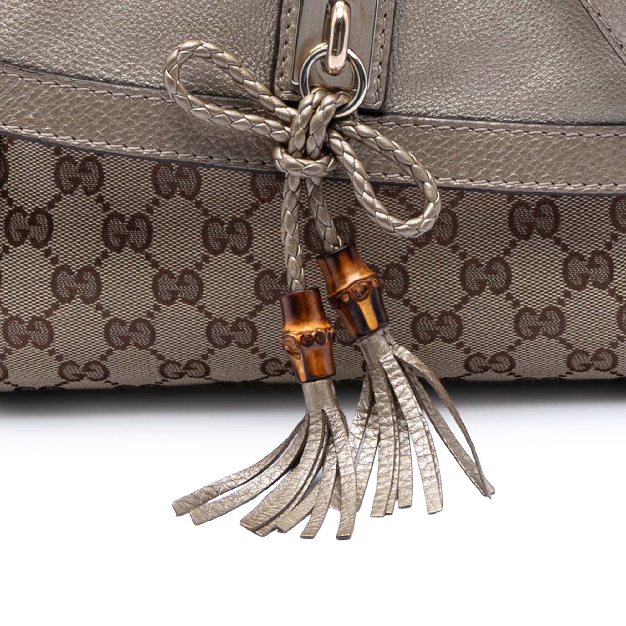 Gucci GG Canvas Bella Flap Satchel Size ONE SIZE - 7 Thumbnail