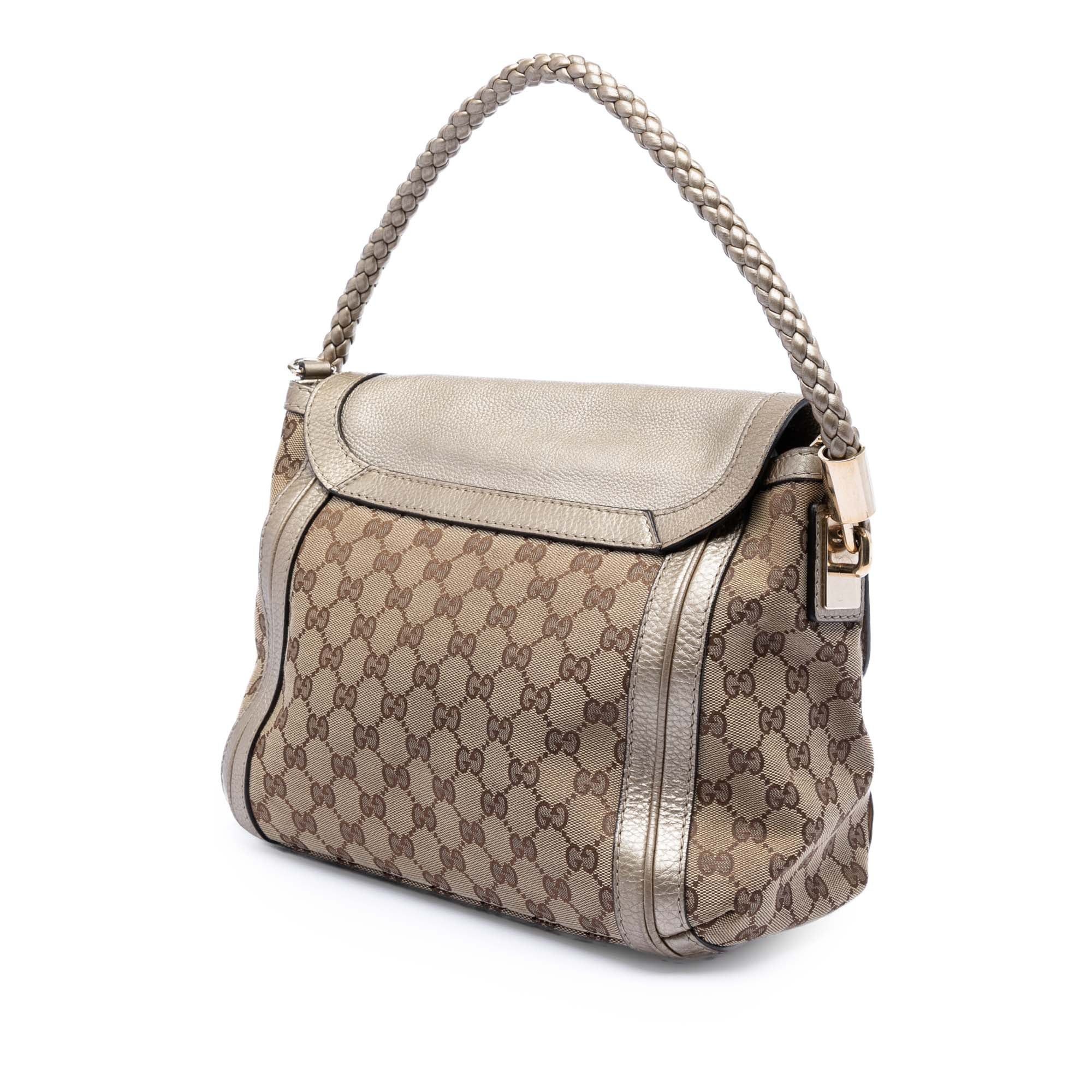 Gucci GG Canvas Bella Flap Satchel Size ONE SIZE - 2 Thumbnail