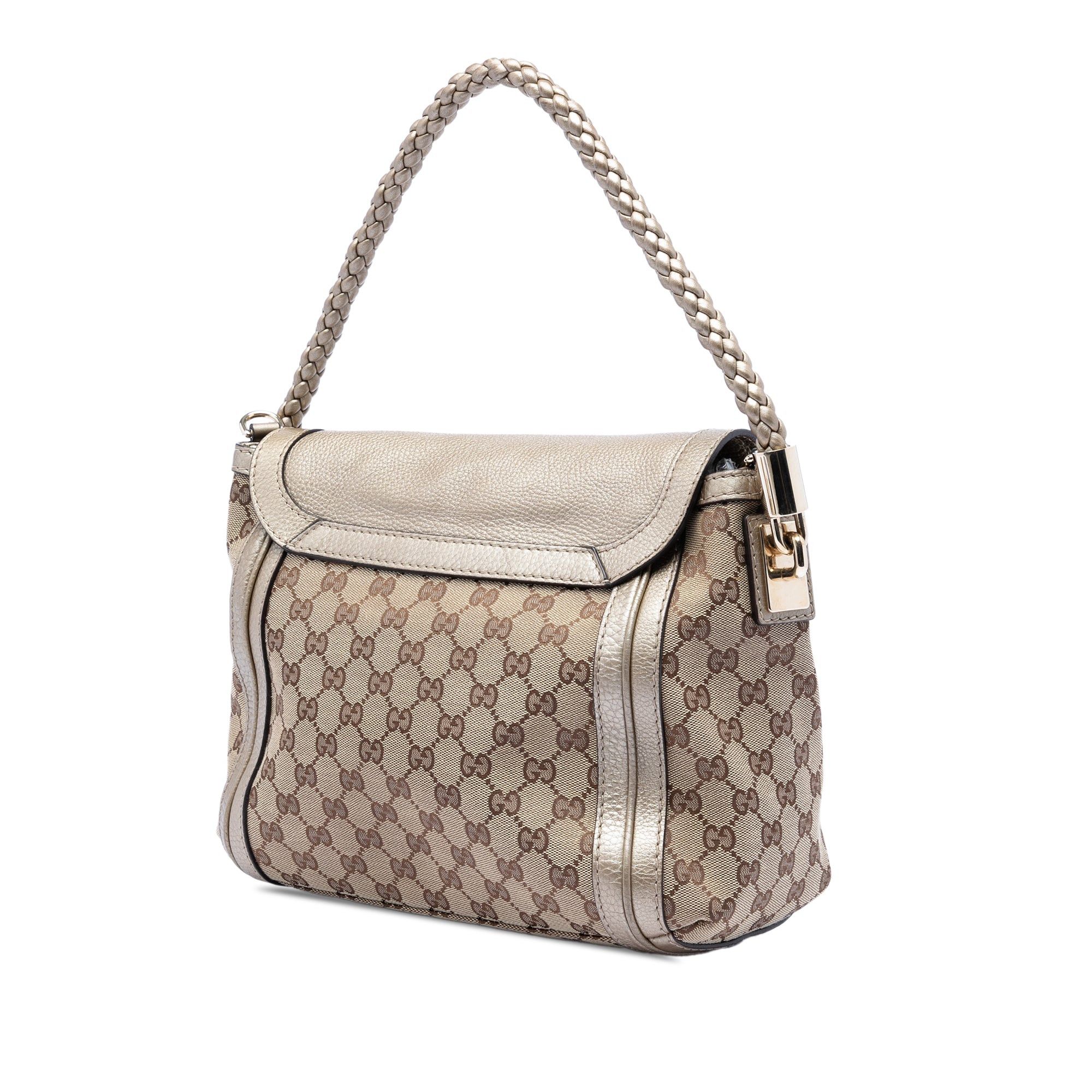 Gucci GG Canvas Bella Flap Satchel Size ONE SIZE - 2 Thumbnail