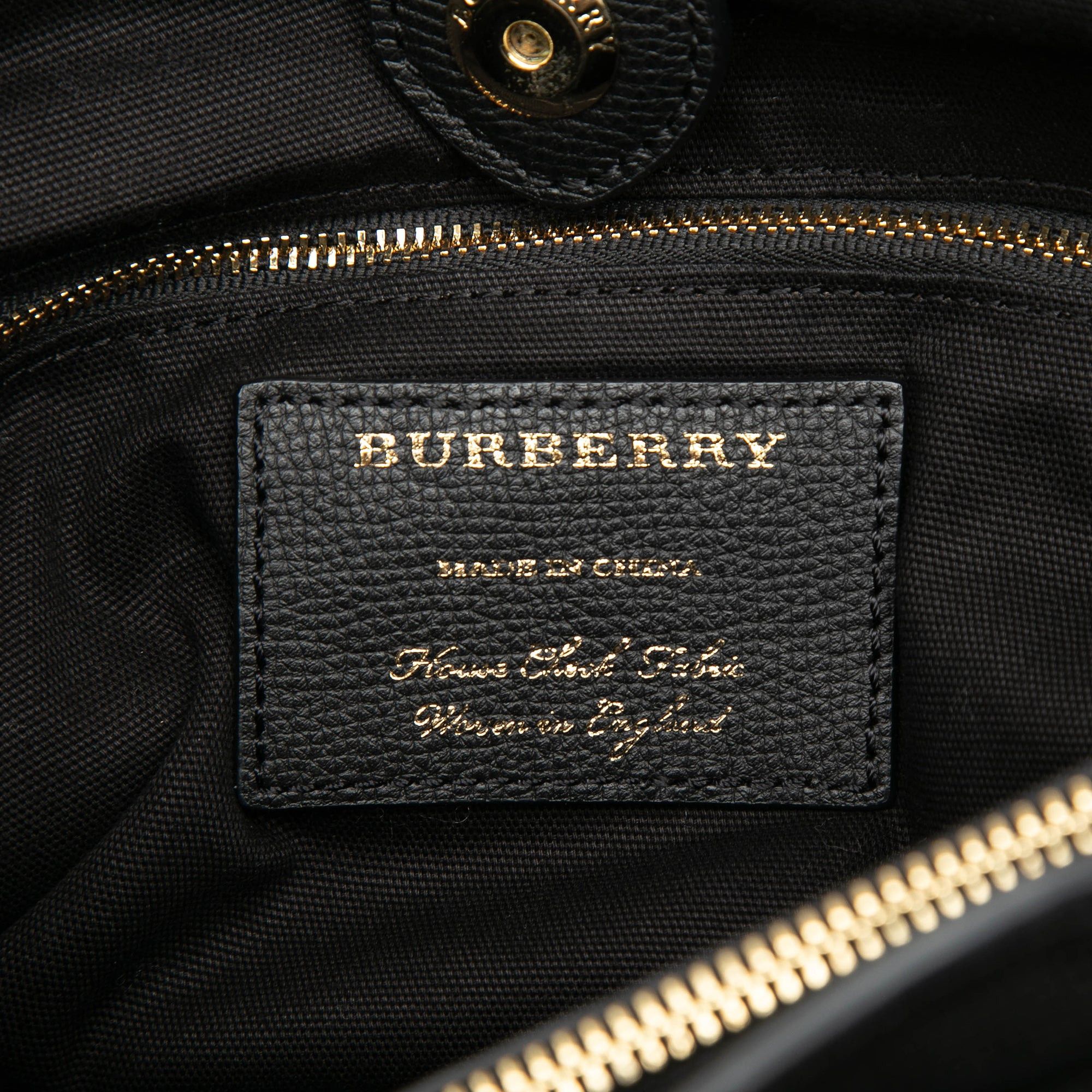 Burberry Medium Leather and House Check Banner Satchel Size ONE SIZE - 5 Thumbnail