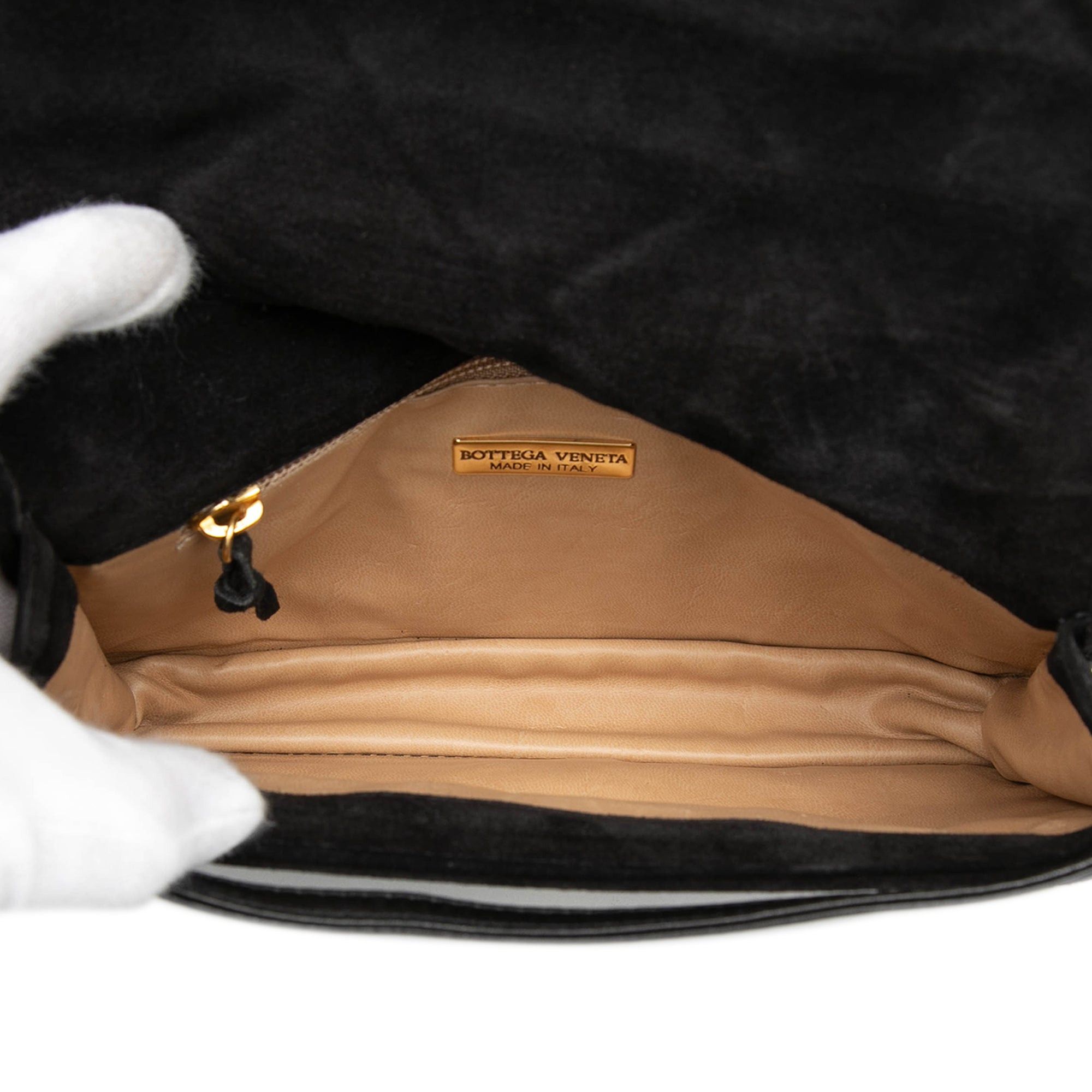 Bottega Veneta Suede Intrecciato Crossbody Size ONE SIZE - 4 Thumbnail