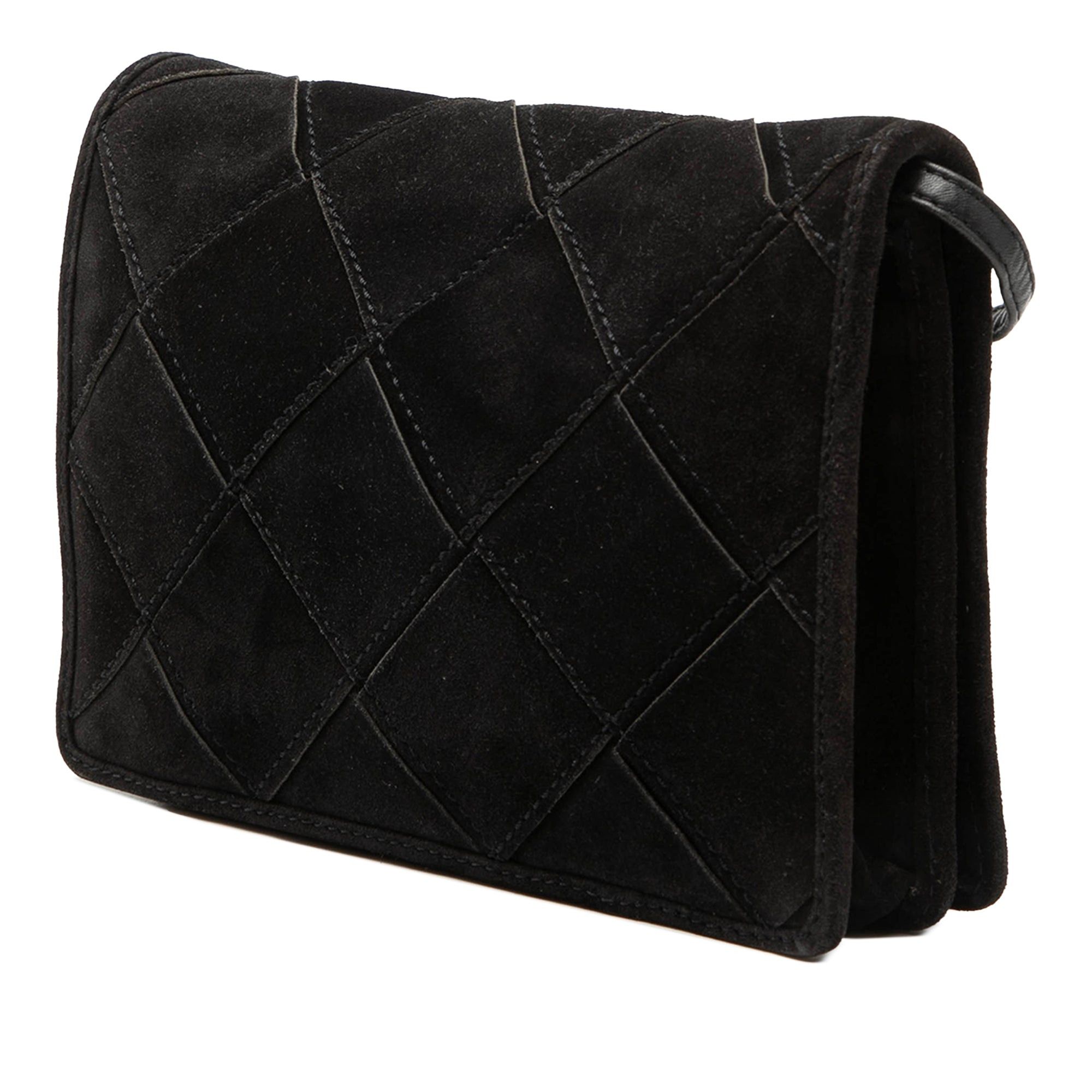 Bottega Veneta Suede Intrecciato Crossbody Size ONE SIZE - 2 Thumbnail