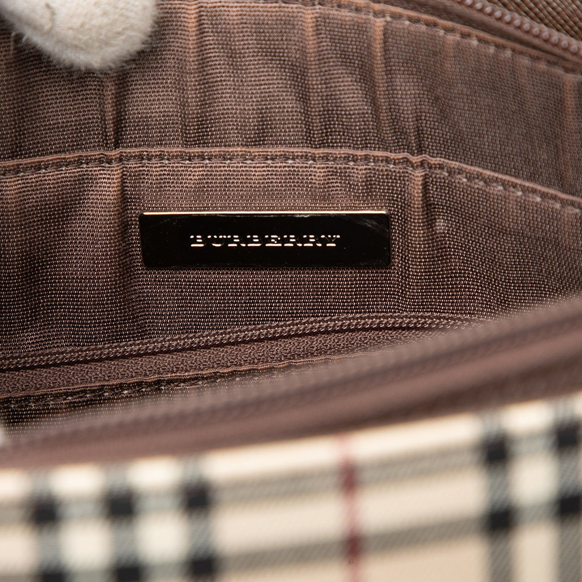 Burberry House Check Canvas Tote Size ONE SIZE - 5 Thumbnail