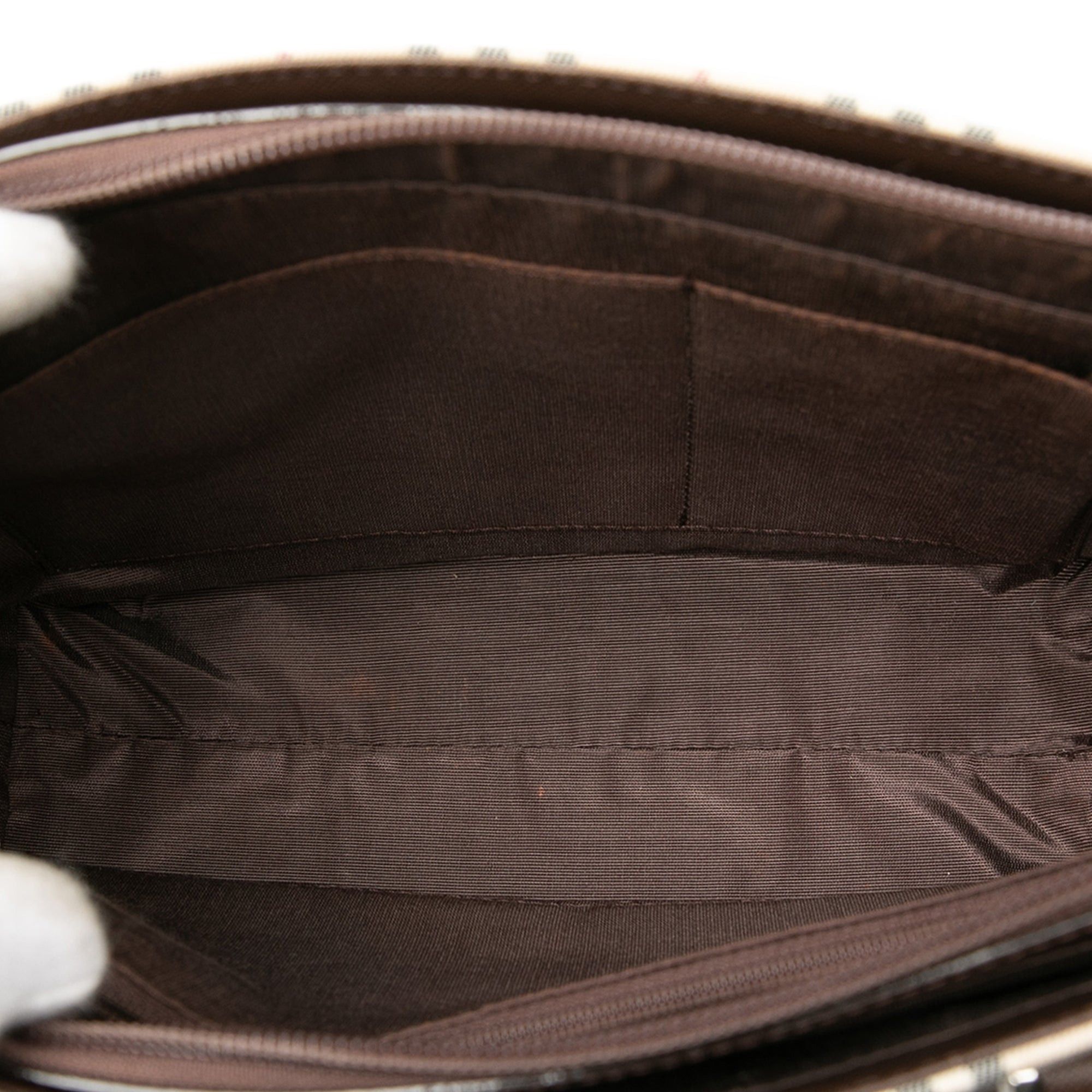 Burberry House Check Canvas Tote Size ONE SIZE - 4 Thumbnail