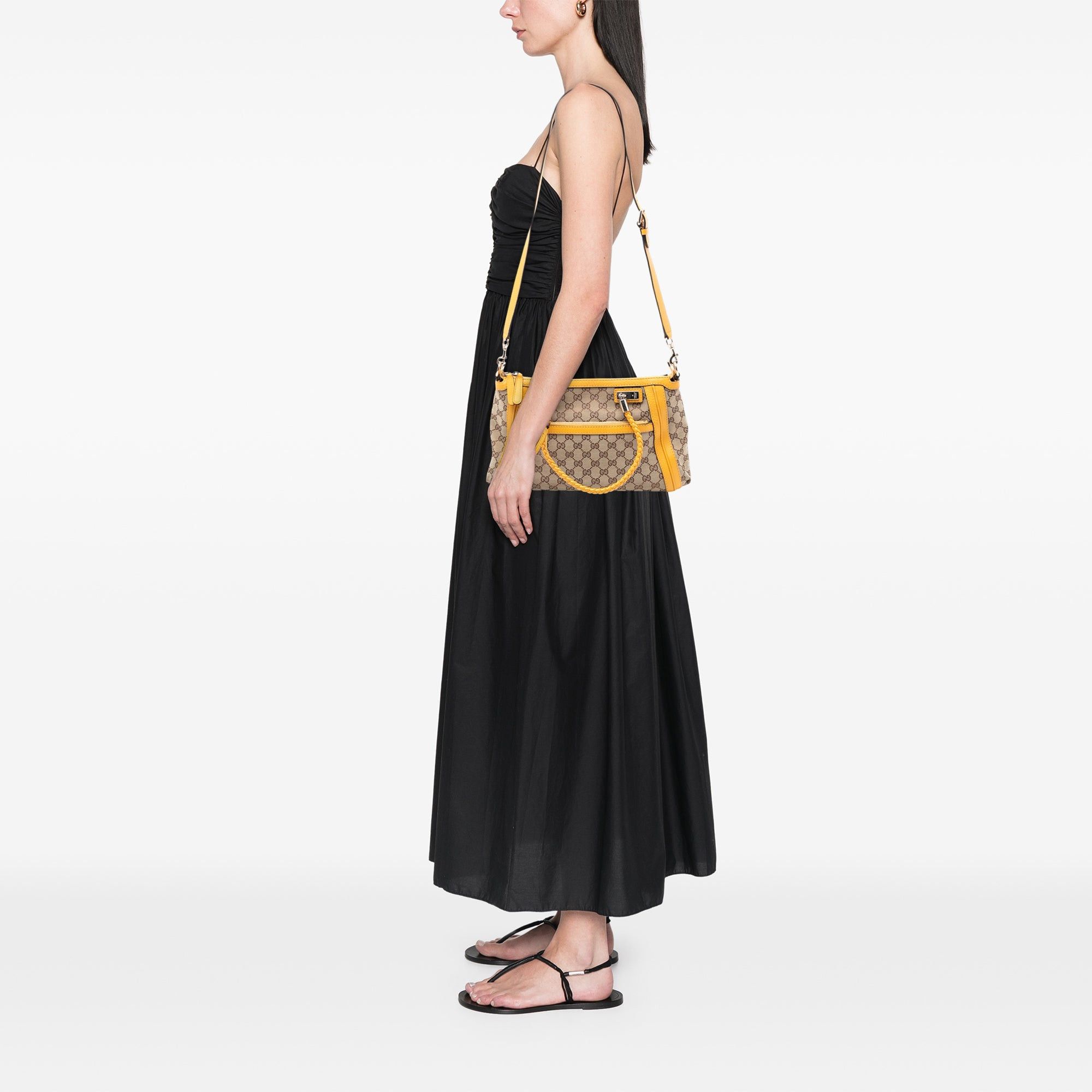 Gucci GG Canvas Bella Satchel Size ONE SIZE - 7 Thumbnail