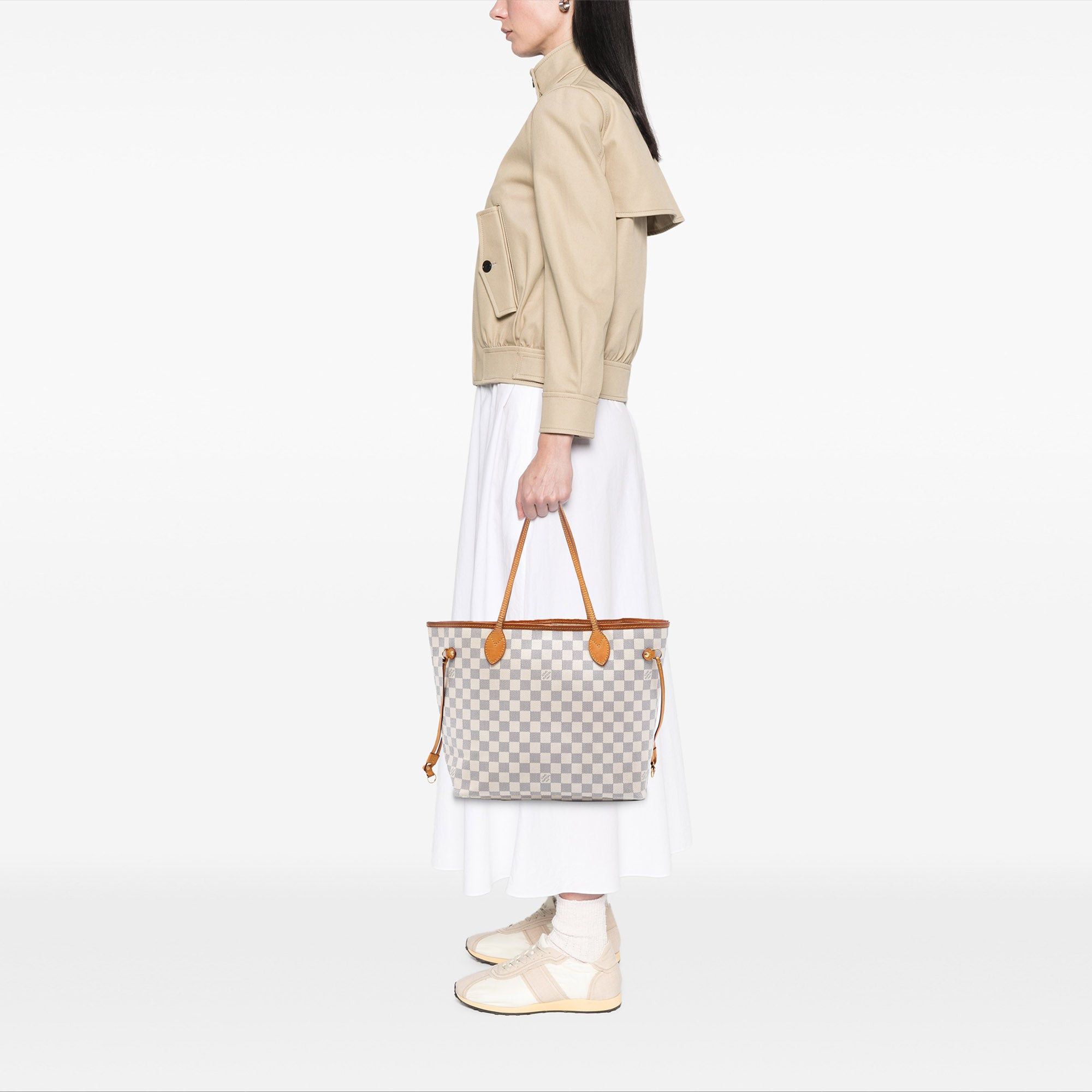 Louis Vuitton Damier Azur Neverfull MM Size ONE SIZE - 7 Thumbnail