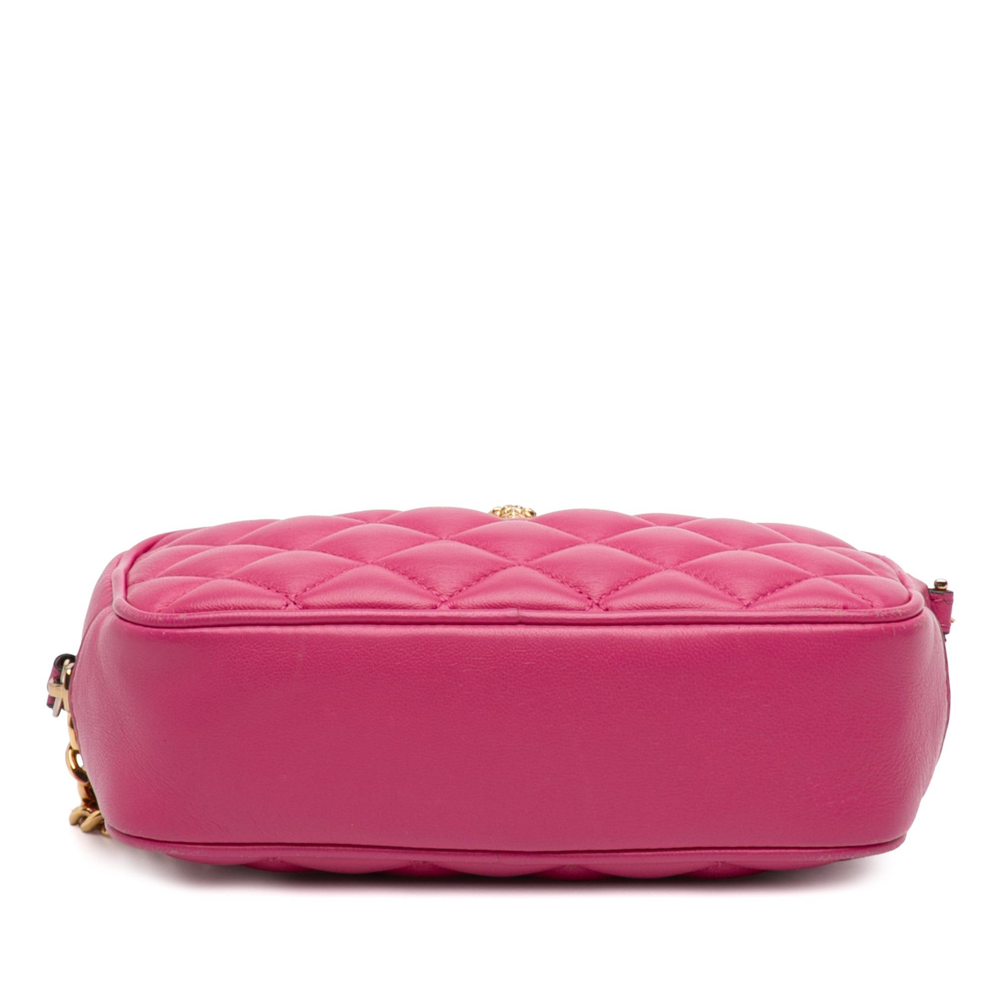 Versace Quilted Lambskin La Medusa Camera Bag Size ONE SIZE - 3 Thumbnail