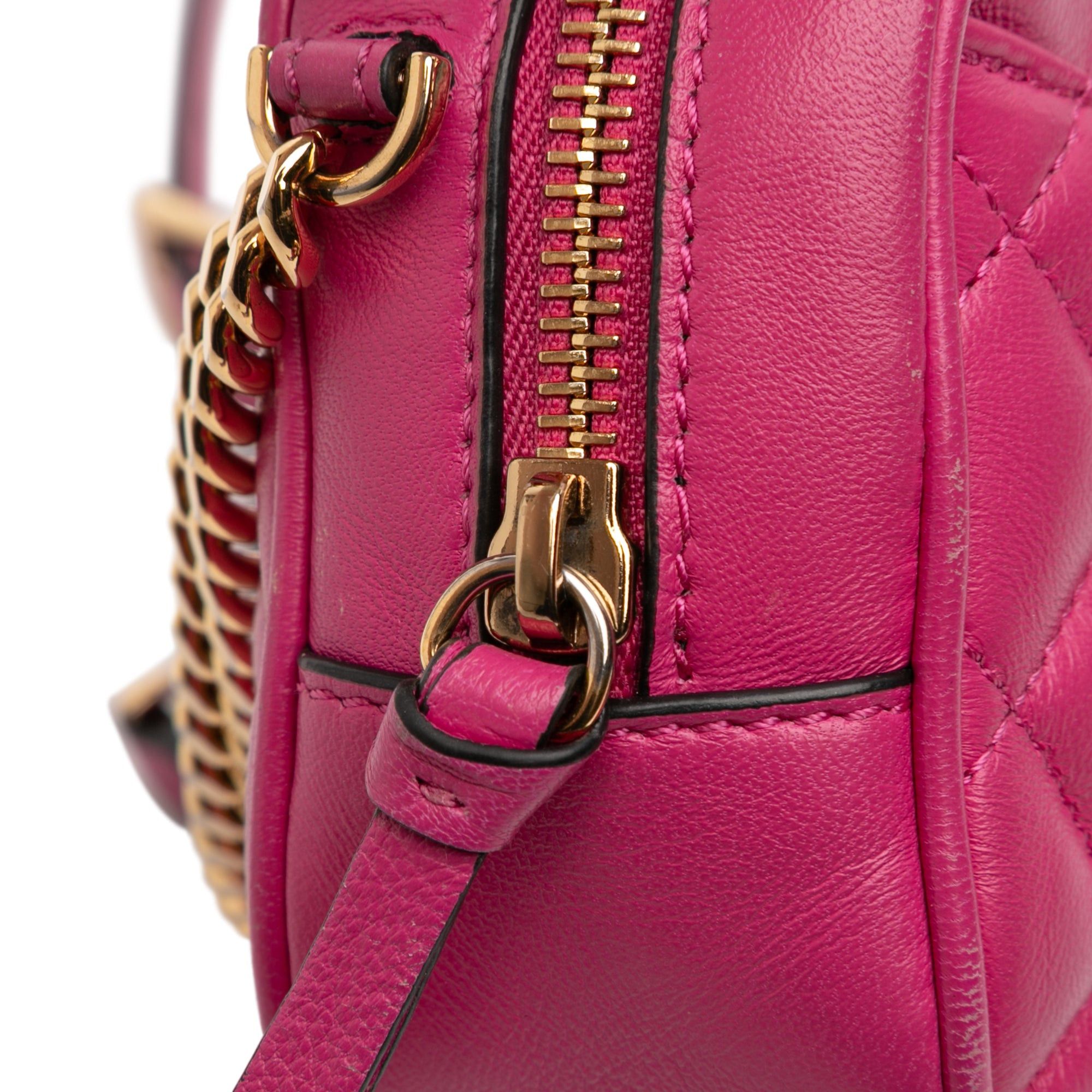 Versace Quilted Lambskin La Medusa Camera Bag Size ONE SIZE - 7 Thumbnail