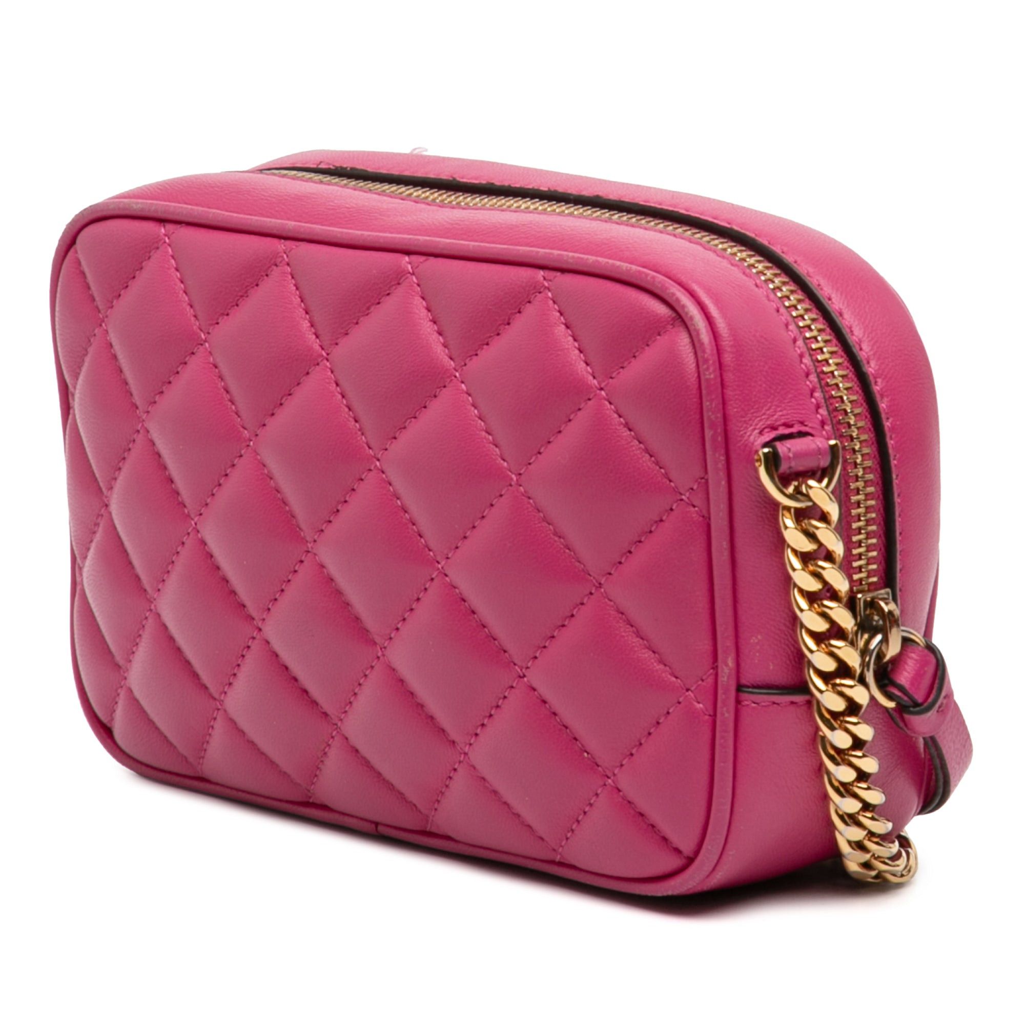 Versace Quilted Lambskin La Medusa Camera Bag Size ONE SIZE - 2 Thumbnail