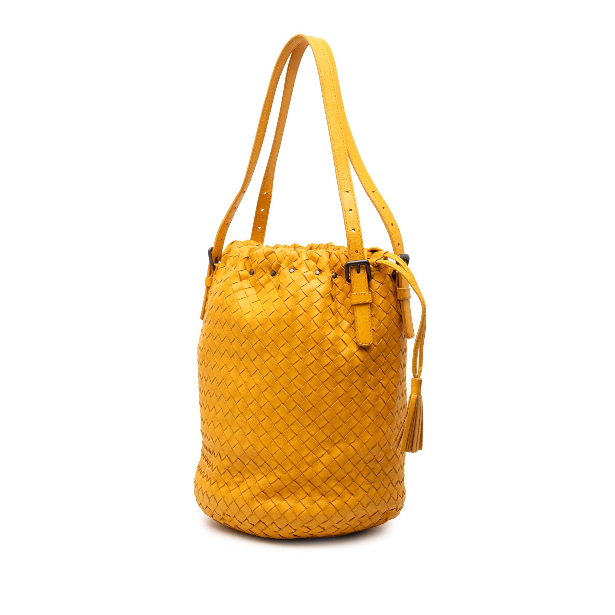 Bottega Veneta Nappa Intrecciato Drawstring Bucket Bag Size ONE SIZE - 2 Thumbnail
