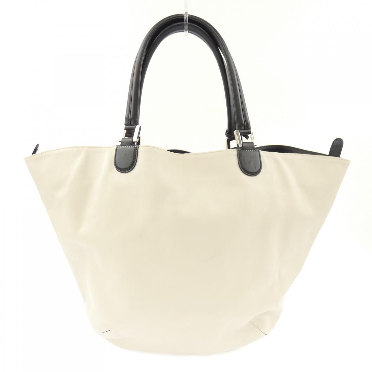 Delvaux Delvaux Delvaux Louis Cabas Allure Bicolore Tote Bag Leather Tote Bag DUTY FREE for USA Size ONE SIZE - 3 Thumbnail