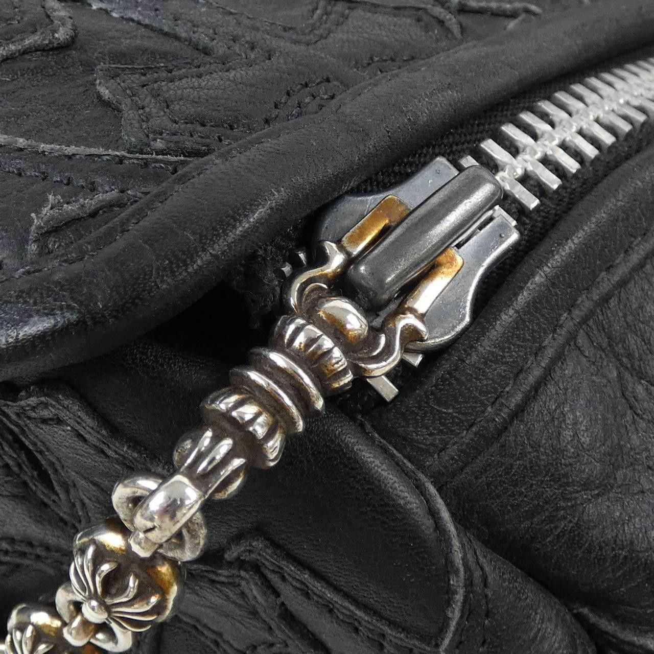 Chrome Hearts Chrome Hearts Chrome Hearts Duffle Gym Ceme Leather Duffle Bag Leather Travel Bag DUTY FREE for USA Size ONE SIZE - 6 Thumbnail