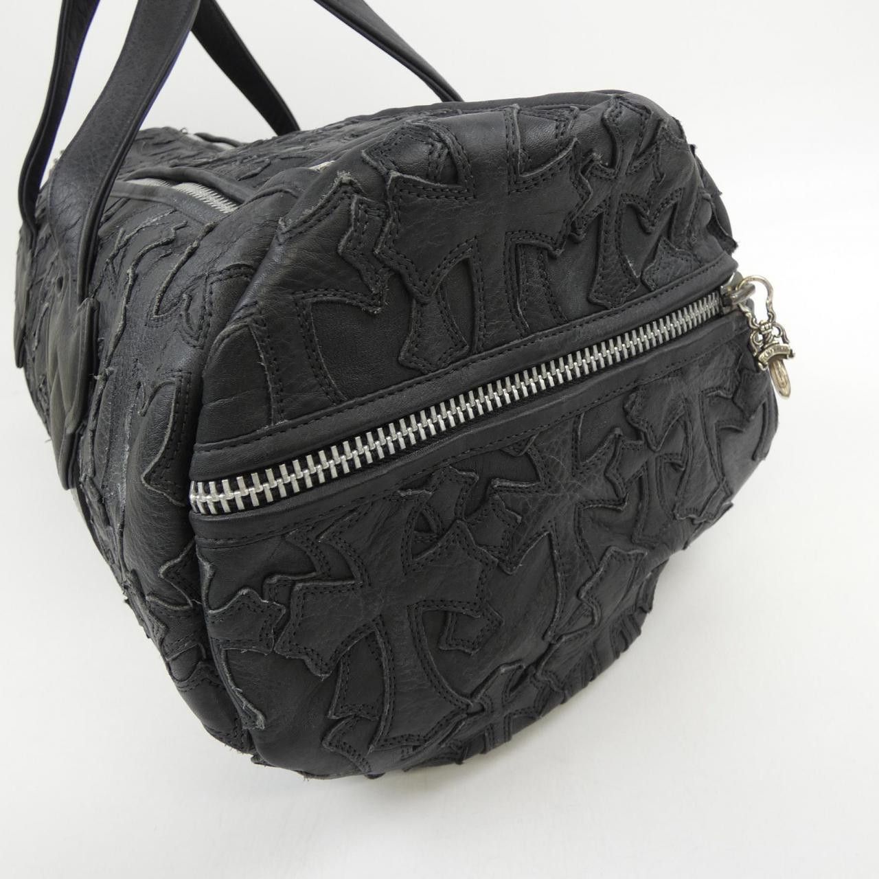 Chrome Hearts Chrome Hearts Chrome Hearts Duffle Gym Ceme Leather Duffle Bag Leather Travel Bag DUTY FREE for USA Size ONE SIZE - 9 Thumbnail