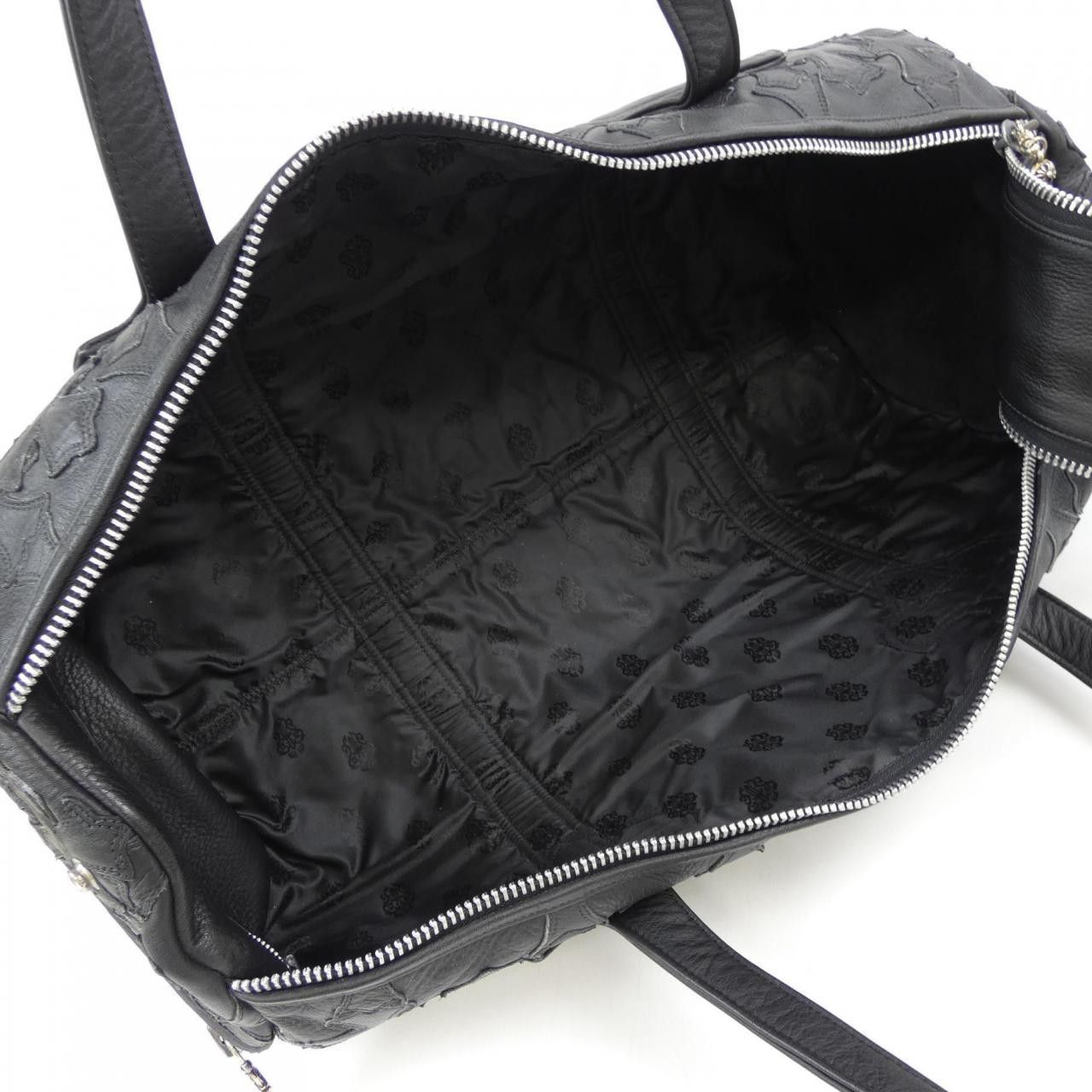 Chrome Hearts Chrome Hearts Chrome Hearts Duffle Gym Ceme Leather Duffle Bag Leather Travel Bag DUTY FREE for USA Size ONE SIZE - 10 Thumbnail