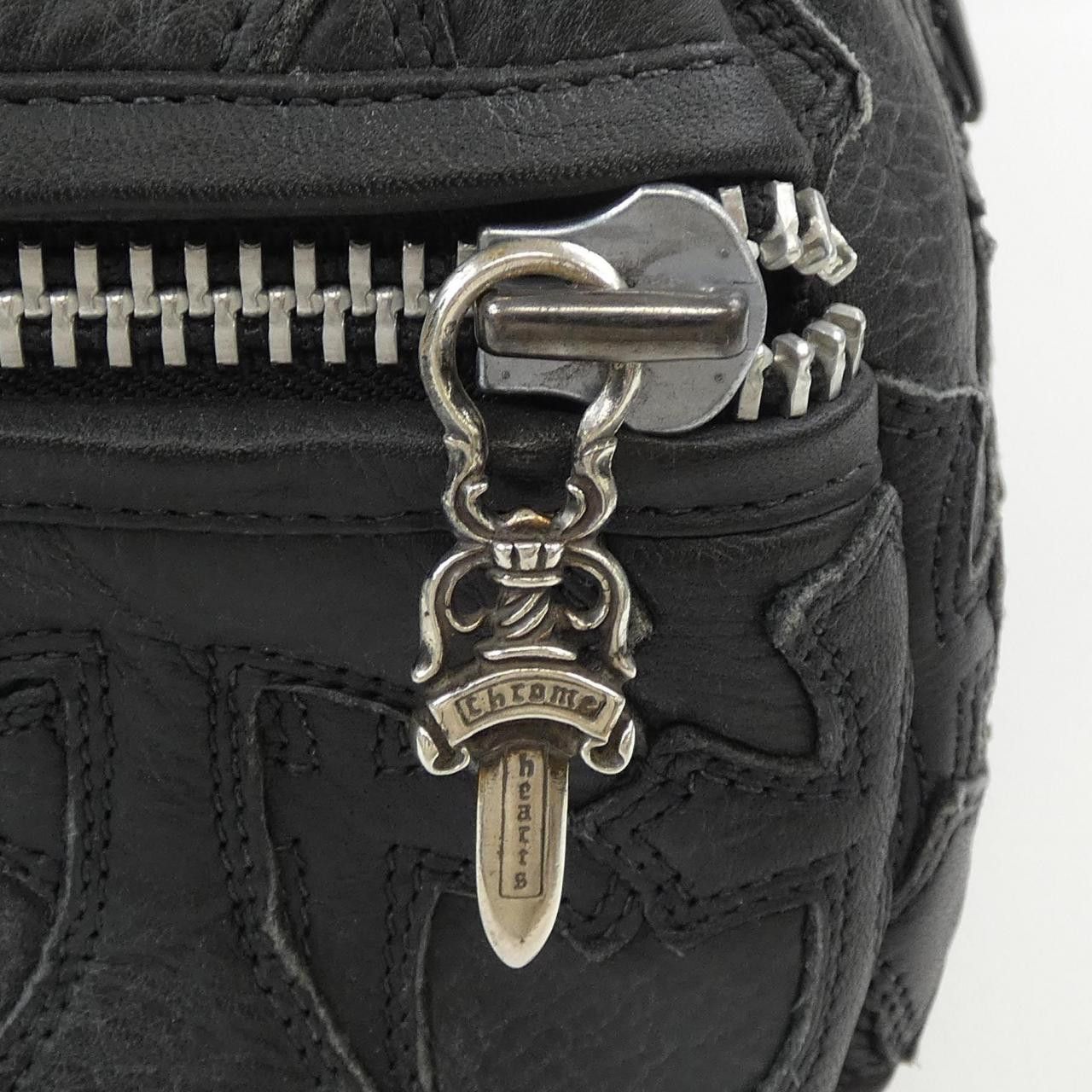 Chrome Hearts Chrome Hearts Chrome Hearts Duffle Gym Ceme Leather Duffle Bag Leather Travel Bag DUTY FREE for USA Size ONE SIZE - 8 Thumbnail