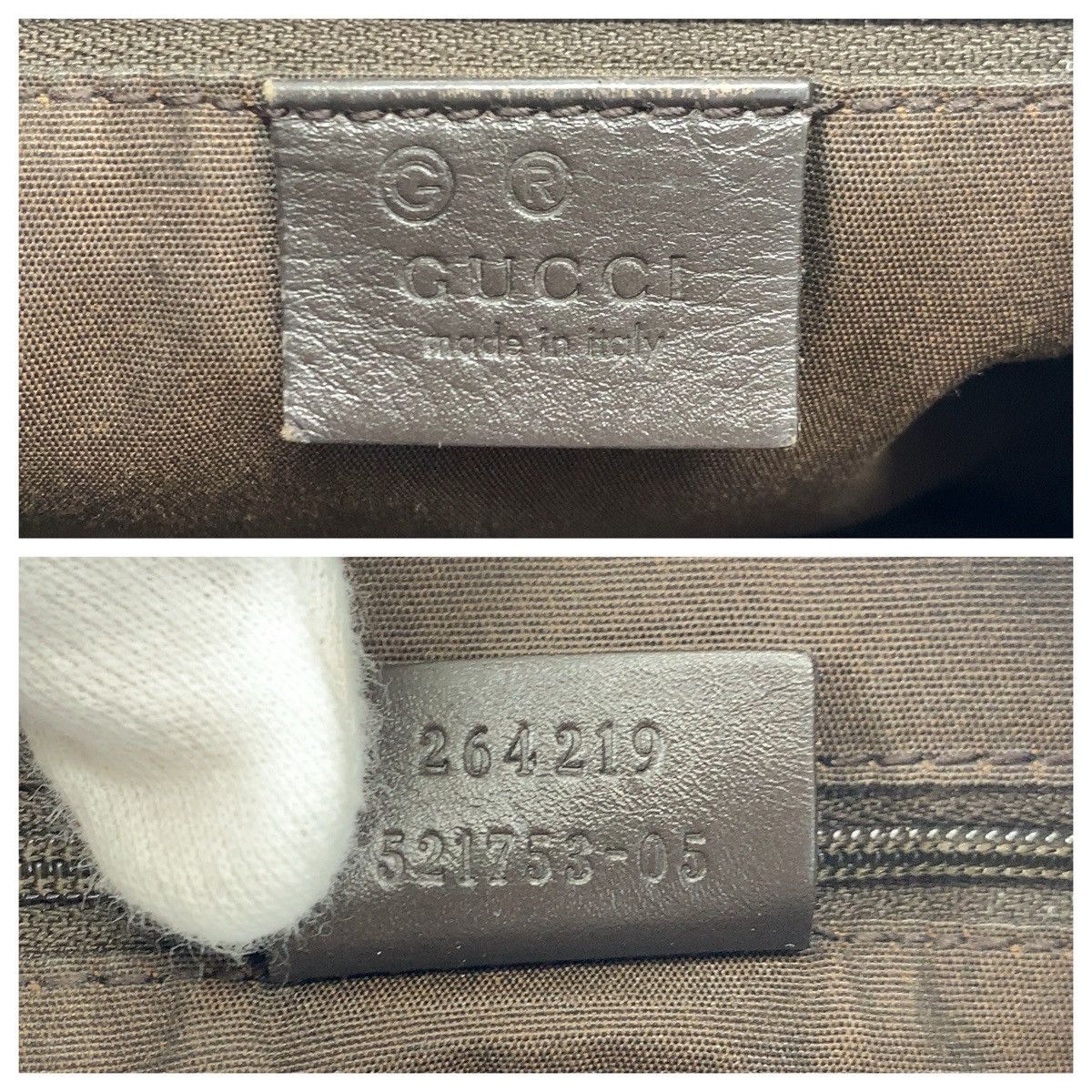 Gucci Gucci Gucci GG Pattern Nylon Shoulder Bag Textile Shoulder Bag 264219 DUTY FREE for USA Size ONE SIZE - 3 Thumbnail