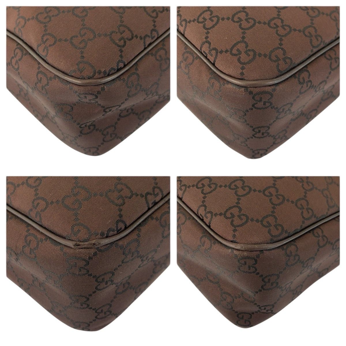 Gucci Gucci Gucci GG Pattern Nylon Shoulder Bag Textile Shoulder Bag 264219 DUTY FREE for USA Size ONE SIZE - 4 Thumbnail