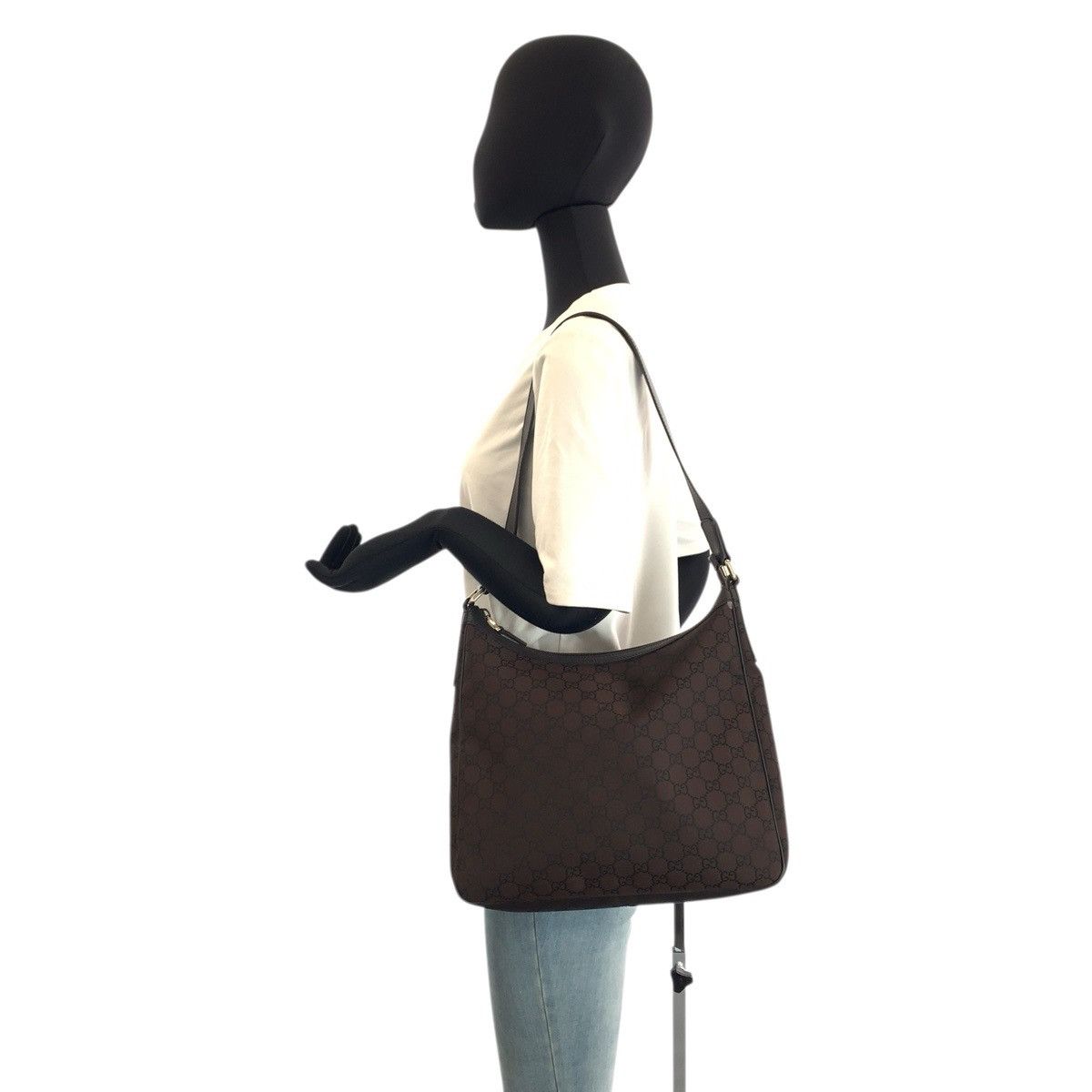 Gucci Gucci Gucci GG Pattern Nylon Shoulder Bag Textile Shoulder Bag 264219 DUTY FREE for USA Size ONE SIZE - 7 Thumbnail