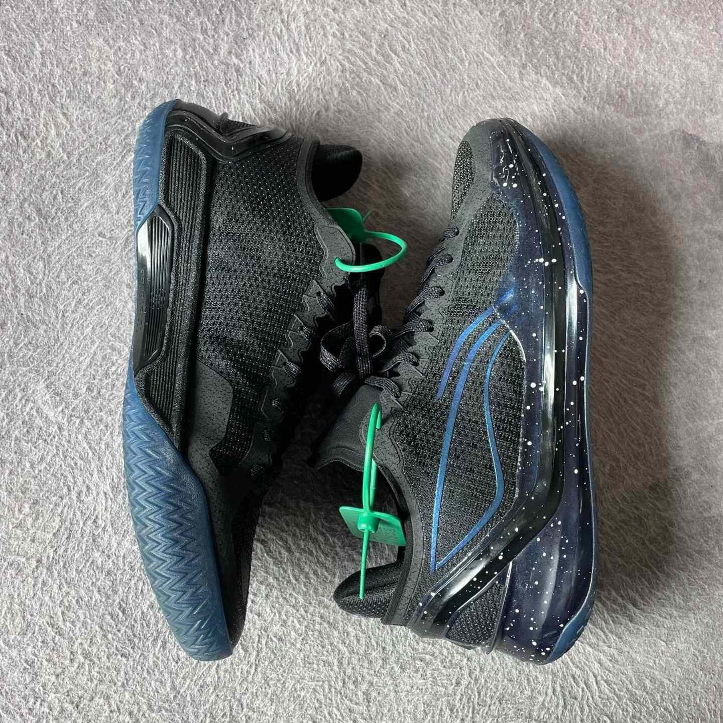 Li-Ning Li-Ning Black Lowtop Sneakers 43.5 Men Size US 10.5 / EU 43-44 - 8 Thumbnail