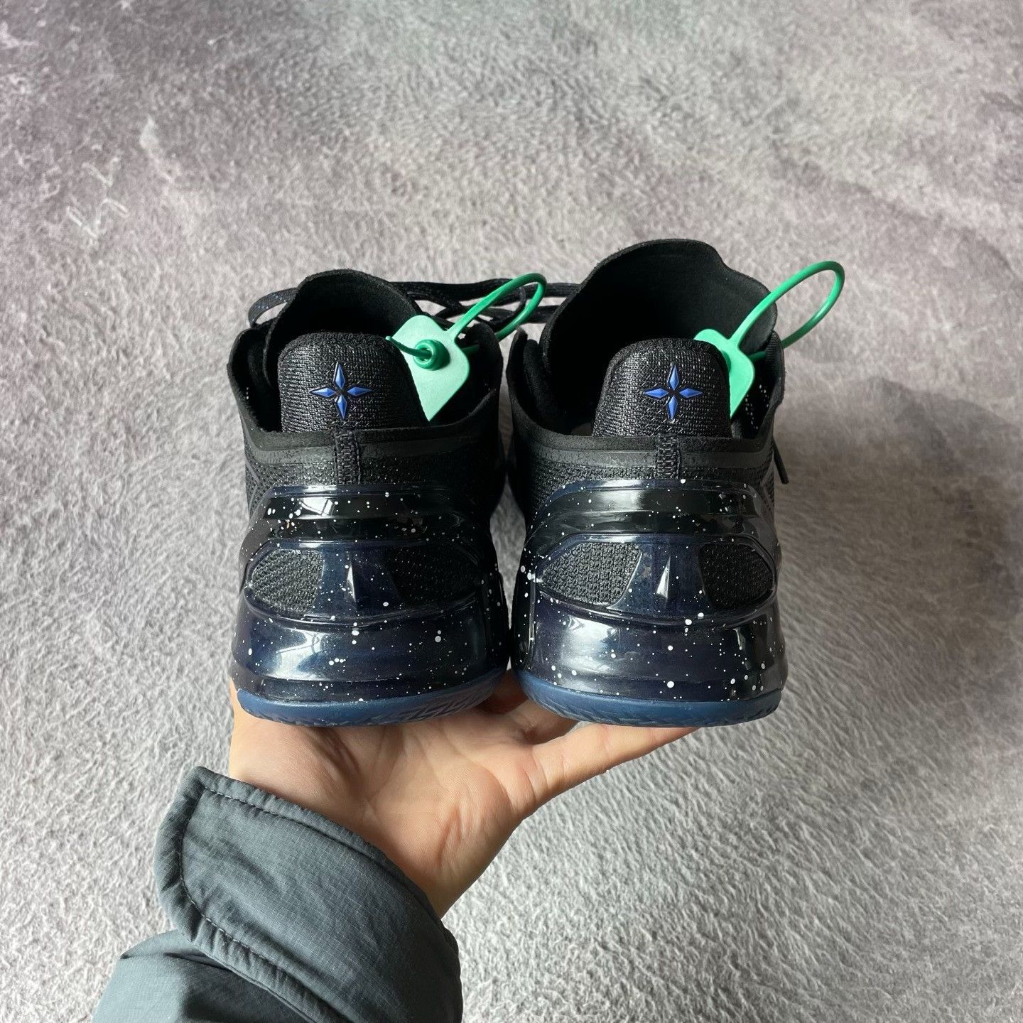 Li-Ning Li-Ning Black Lowtop Sneakers 43.5 Men Size US 10.5 / EU 43-44 - 3 Thumbnail