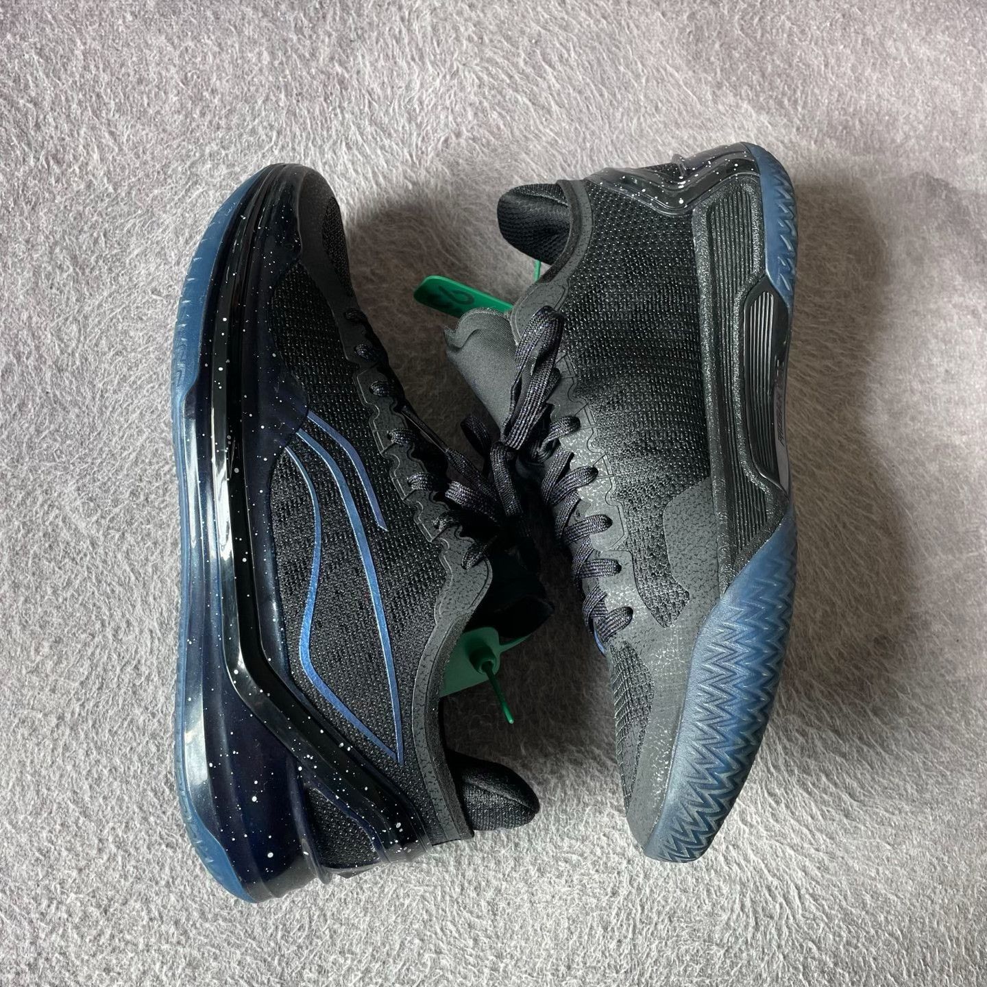 Li-Ning Li-Ning Black Lowtop Sneakers 43.5 Men Size US 10.5 / EU 43-44 - 7 Thumbnail