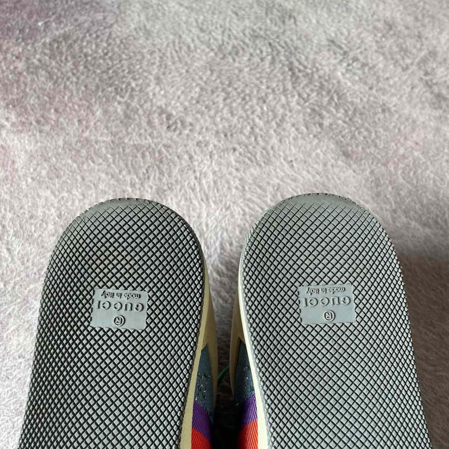 Gucci Gucci Blue Lowtop Sneakers 38 Women Size US 7.5 / IT 37.5 - 5 Thumbnail