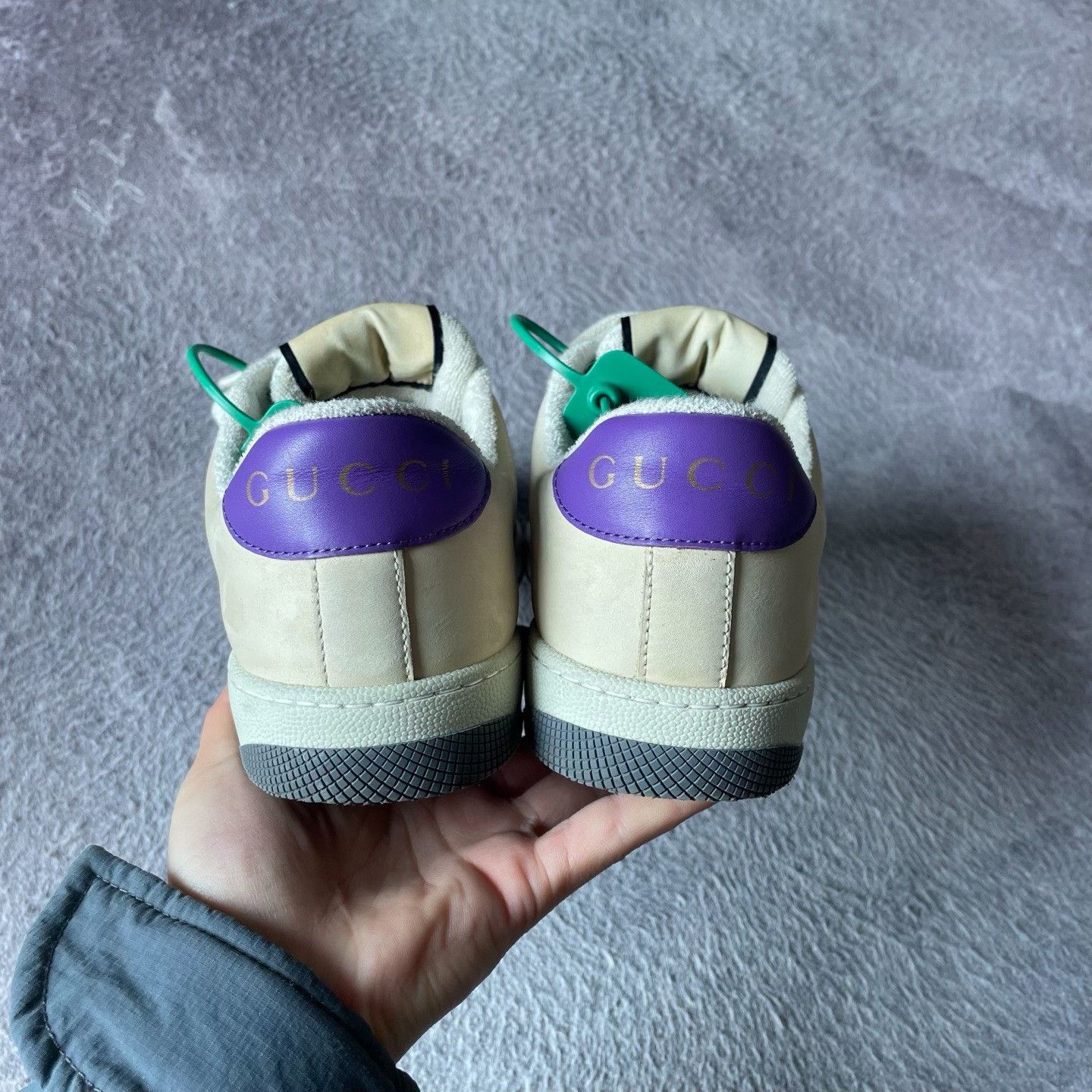 Gucci Gucci Blue Lowtop Sneakers 38 Women Size US 7.5 / IT 37.5 - 3 Thumbnail