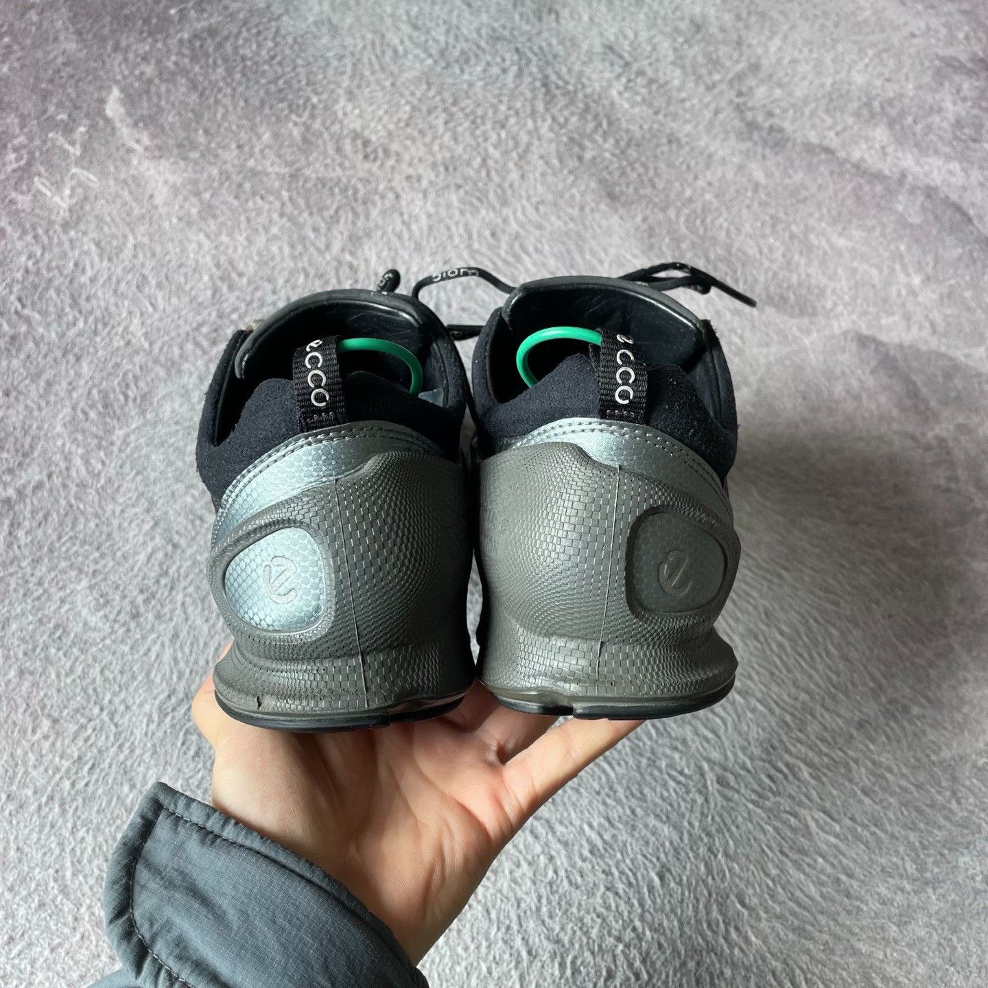 Ecco ECCO Black Lowtop Sneakers 42 Men Size US 9 / EU 42 - 3 Thumbnail