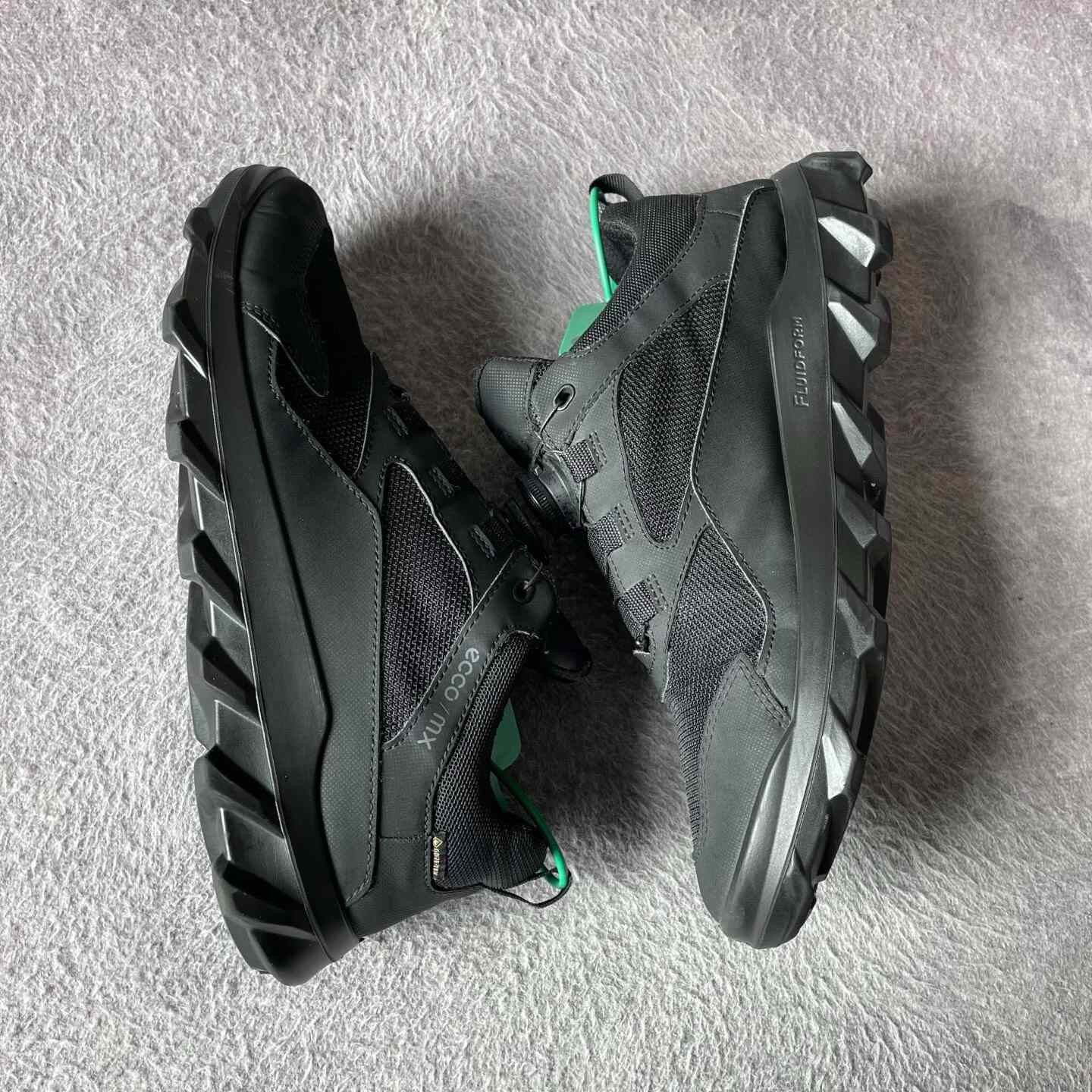 Ecco ECCO Black Lowtop Sneakers 41 Men Size US 8.5 / EU 41-42 - 6 Thumbnail