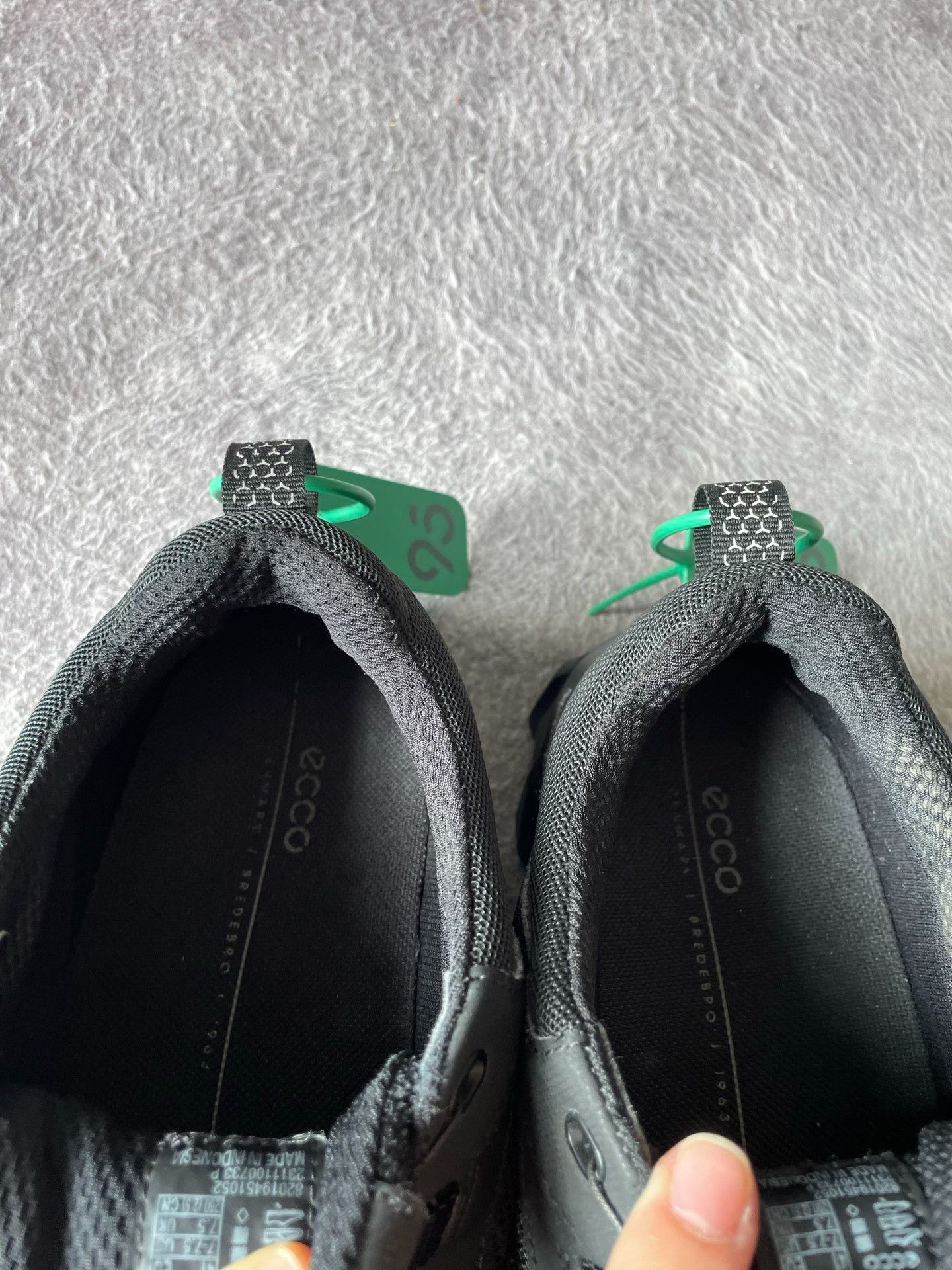 Ecco ECCO Black Lowtop Sneakers 41 Men Size US 8.5 / EU 41-42 - 8 Thumbnail