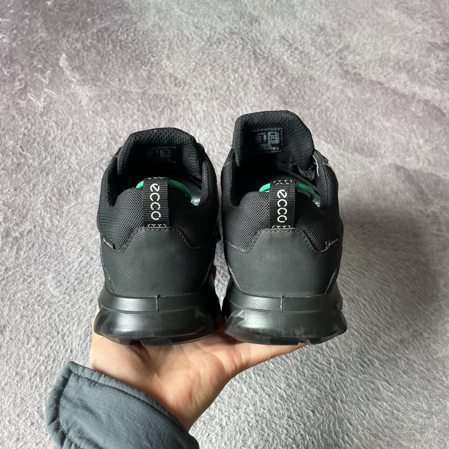 Ecco ECCO Black Lowtop Sneakers 41 Men Size US 8.5 / EU 41-42 - 3 Thumbnail