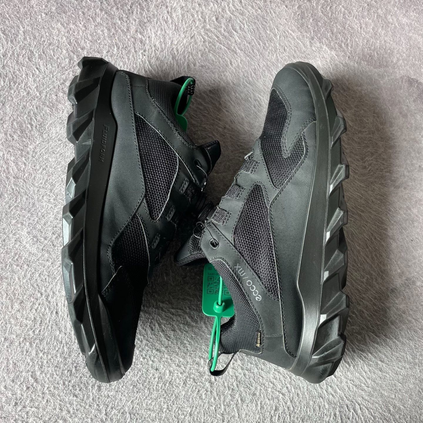 Ecco ECCO Black Lowtop Sneakers 41 Men Size US 8.5 / EU 41-42 - 7 Thumbnail