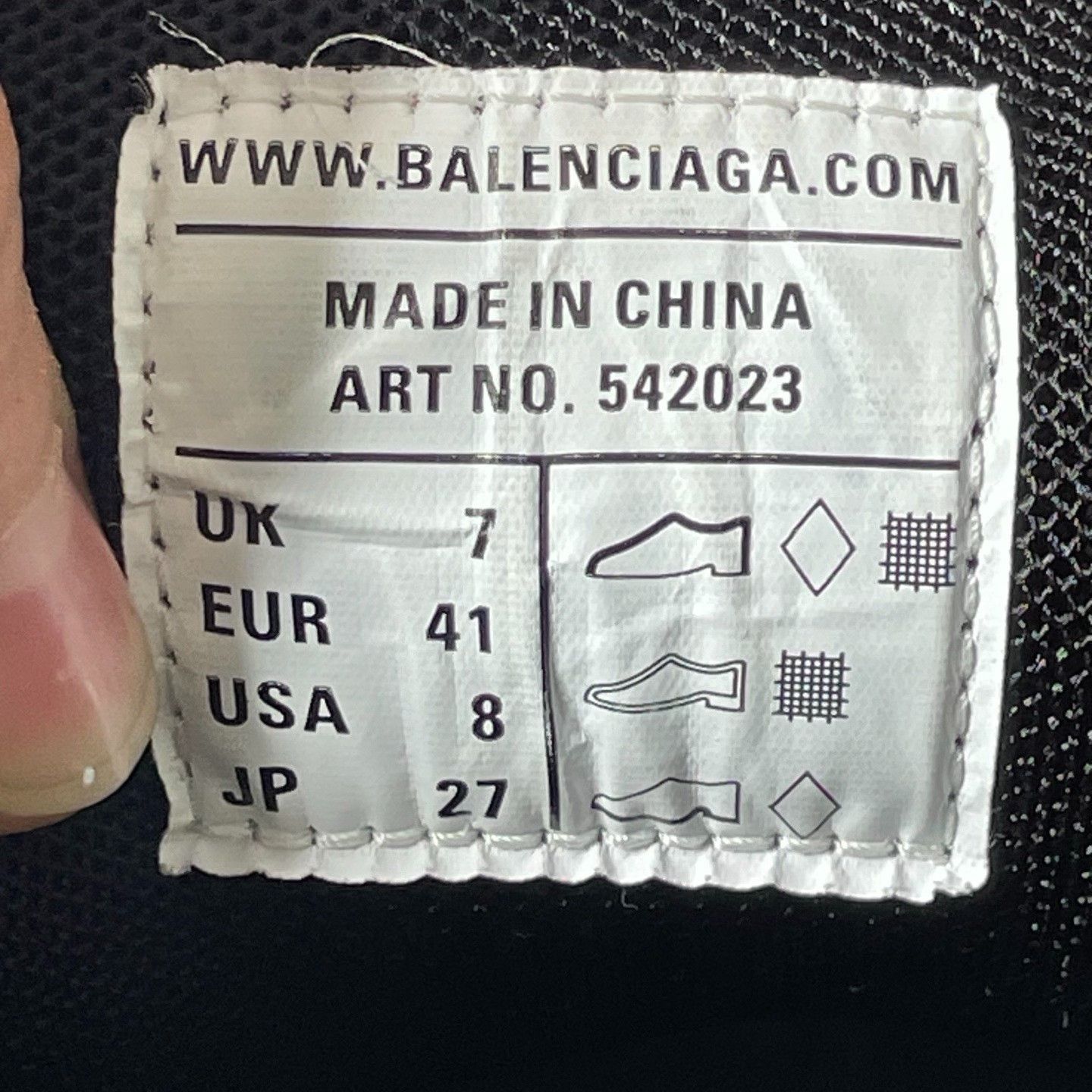 Balenciaga Balenciaga Black Lowtop Sneakers 41 Men Size US 8.5 / EU 41-42 - 6 Thumbnail