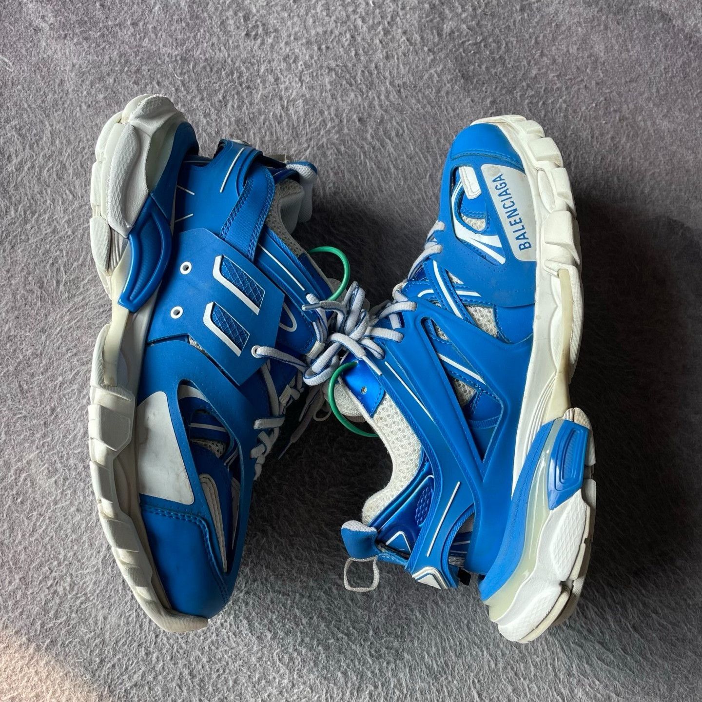 Balenciaga Balenciaga Blue Lowtop Sneakers L Men Size US 10 / EU 43 - 7 Thumbnail