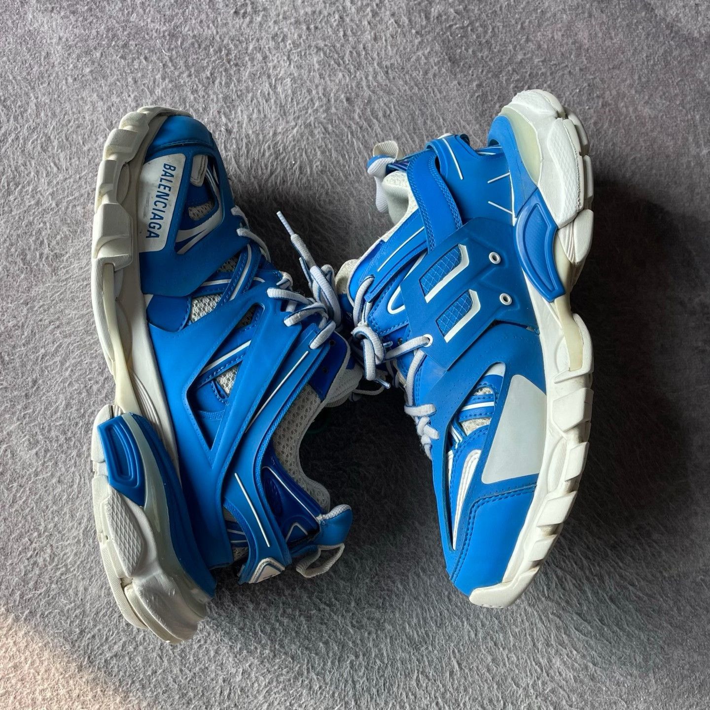 Balenciaga Balenciaga Blue Lowtop Sneakers L Men Size US 10 / EU 43 - 6 Thumbnail