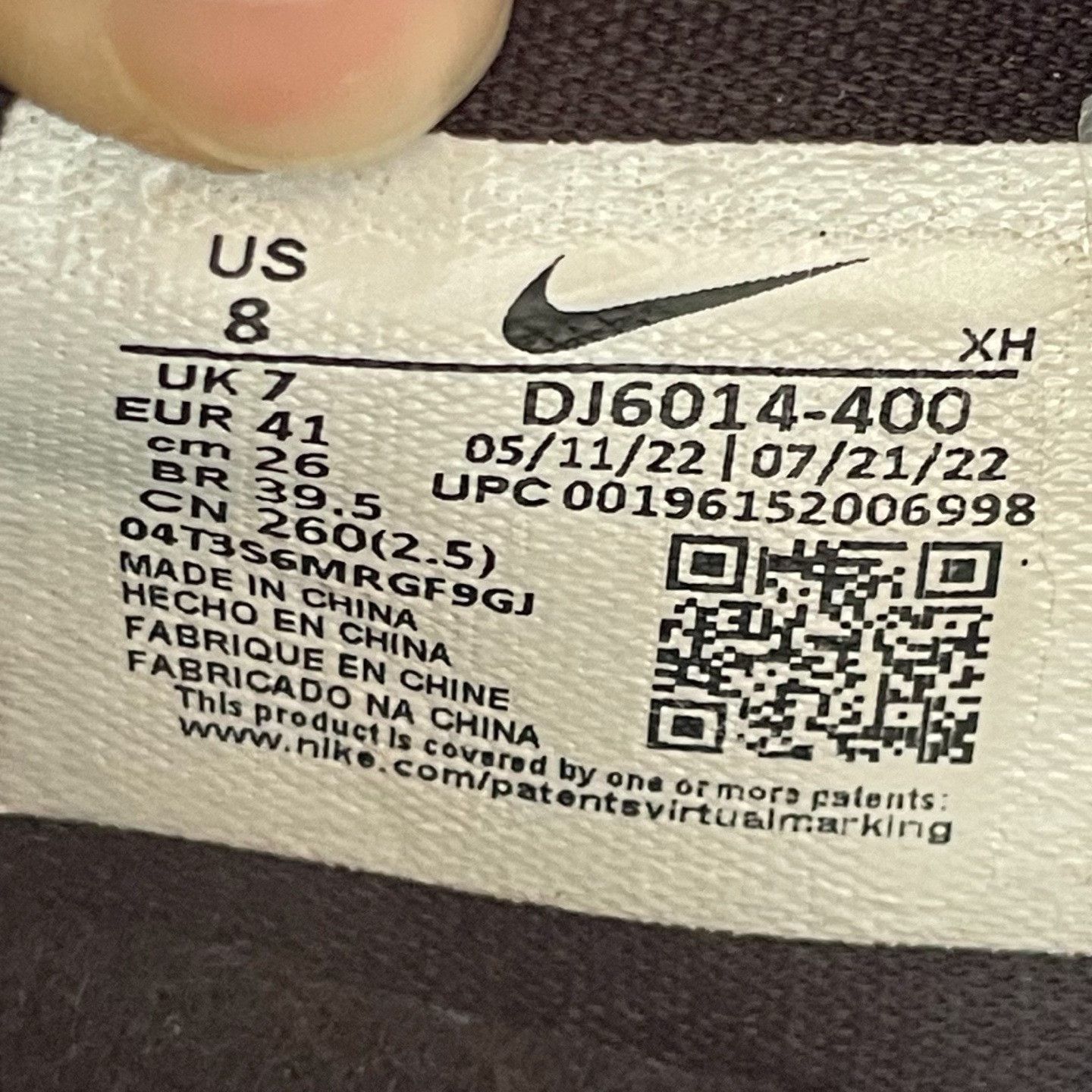 Nike Nike Blue Lowtop Sneakers 41 Men Size US 8.5 / EU 41-42 - 6 Thumbnail