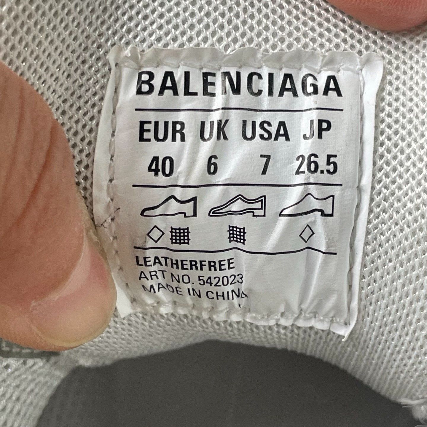 Balenciaga Balenciaga White Lowtop Sneakers 40 Men Size US 7.5 / EU 40-41 - 6 Thumbnail