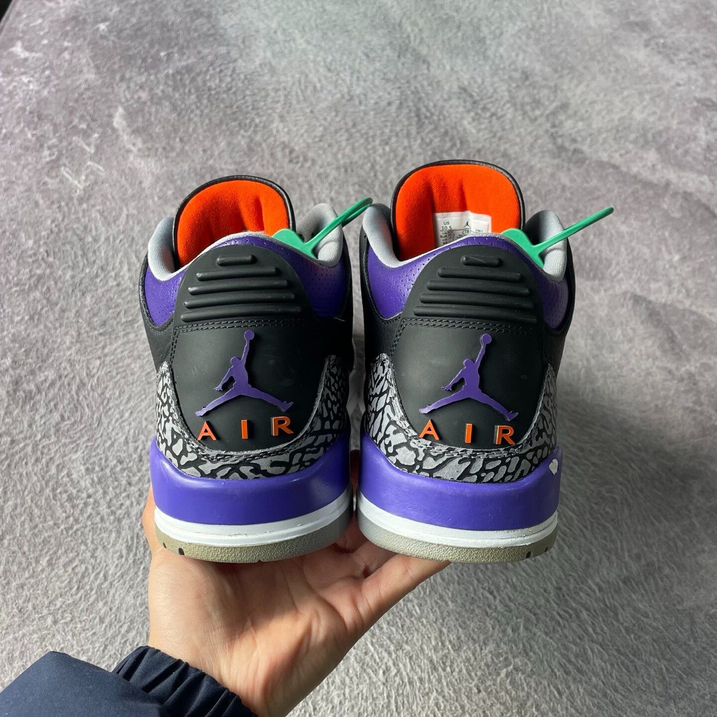 Nike Nike Purple Lowtop Sneakers 44.5 Men Size US 11 / EU 44 - 3 Thumbnail