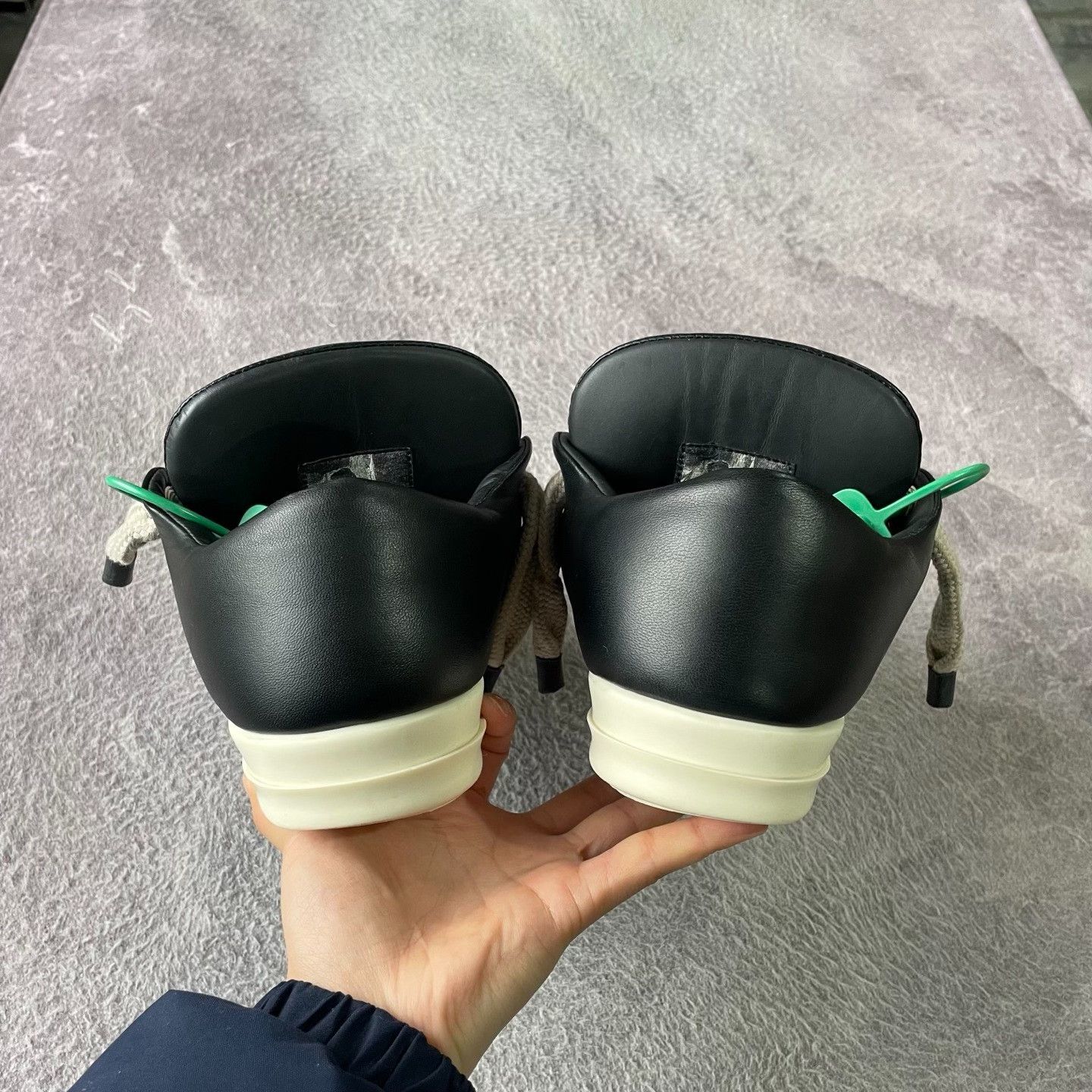 Rick Owens Rick Owens Black Hitop Sneakers 41 Men Size US 8.5 / EU 41-42 - 3 Thumbnail