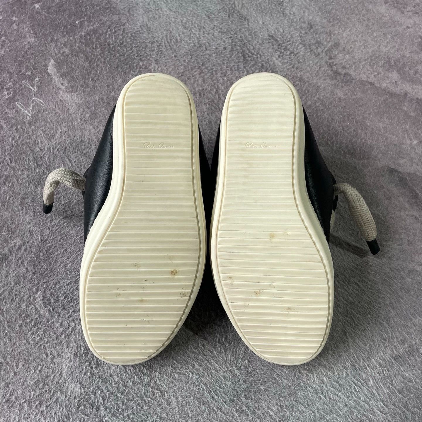 Rick Owens Rick Owens Black Hitop Sneakers 41 Men Size US 8.5 / EU 41-42 - 4 Thumbnail