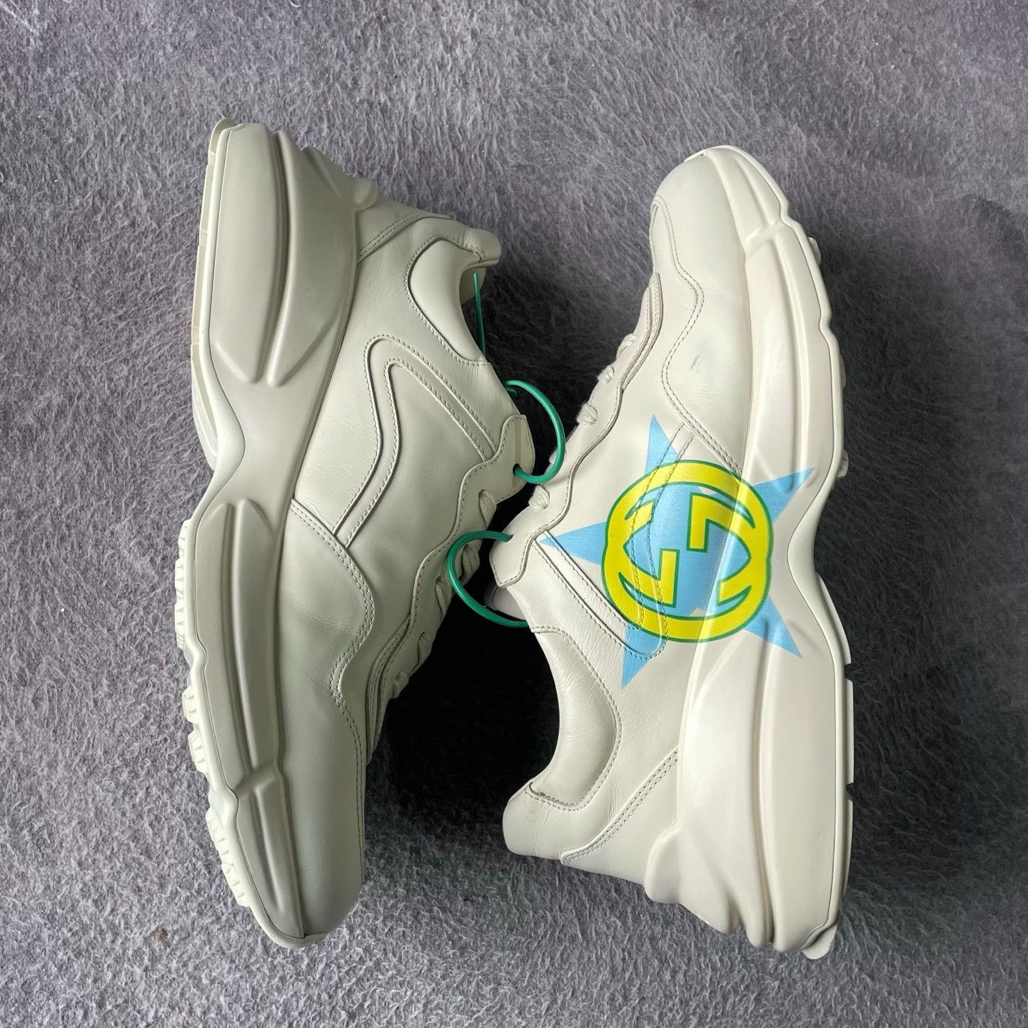 Gucci Gucci Printed Lowtop Sneakers 45 Men Size US 11.5 / EU 44-45 - 9 Thumbnail
