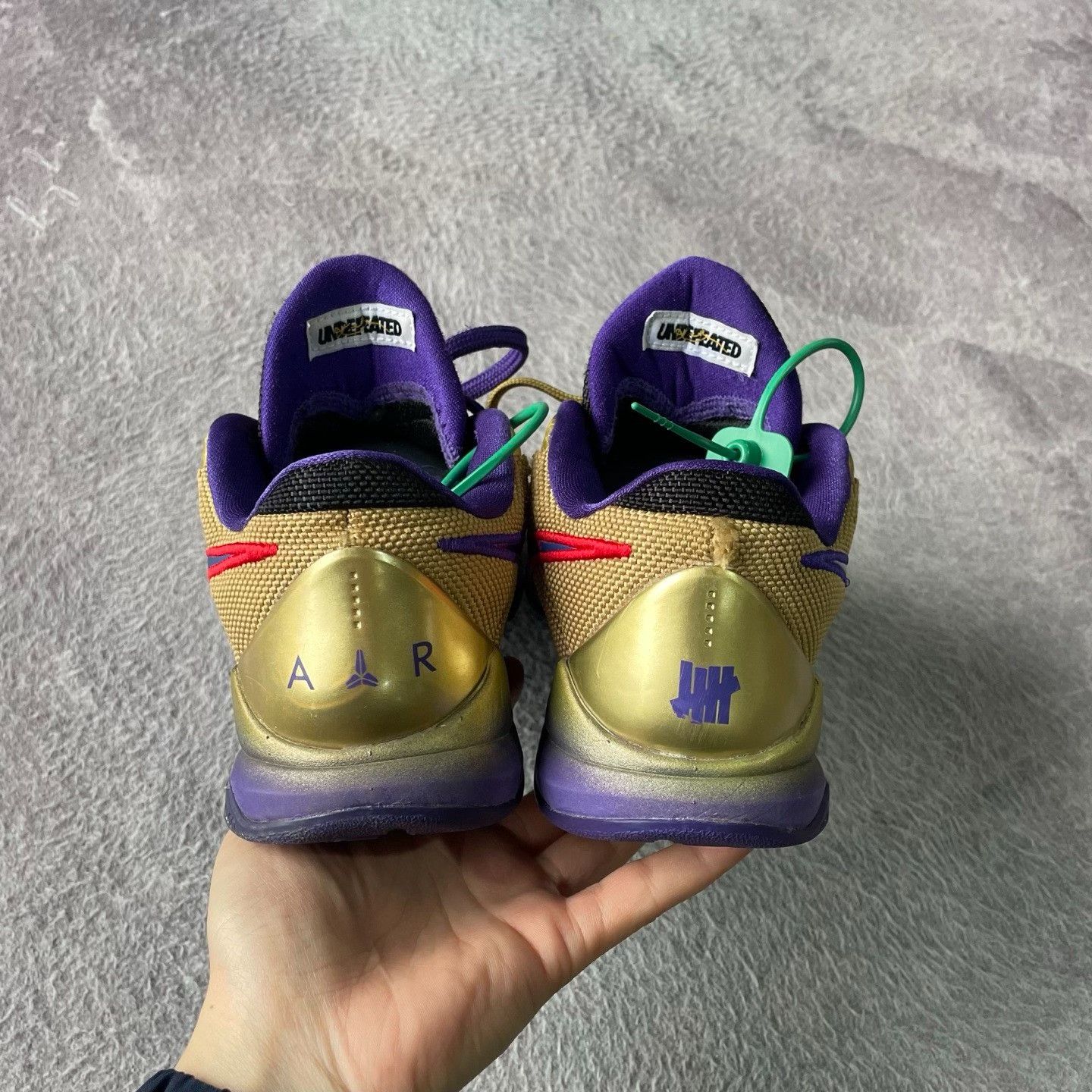 Nike Nike Collab Purple Lowtop Sneakers 36 Men Size US 5 / EU 37 - 3 Thumbnail