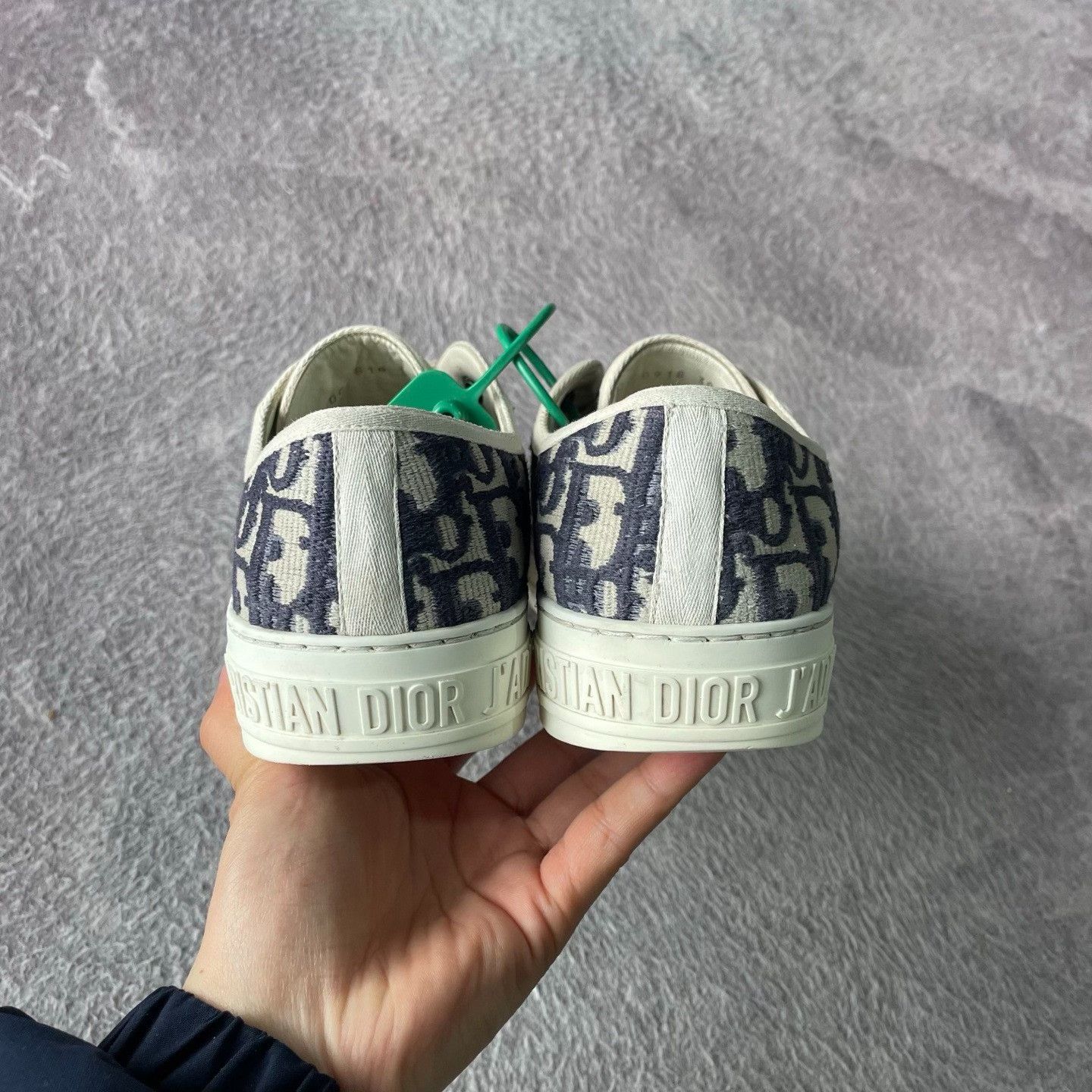 Dior Dior Blue Lowtop Sneakers S Women Size US 6 / IT 36 - 3 Thumbnail