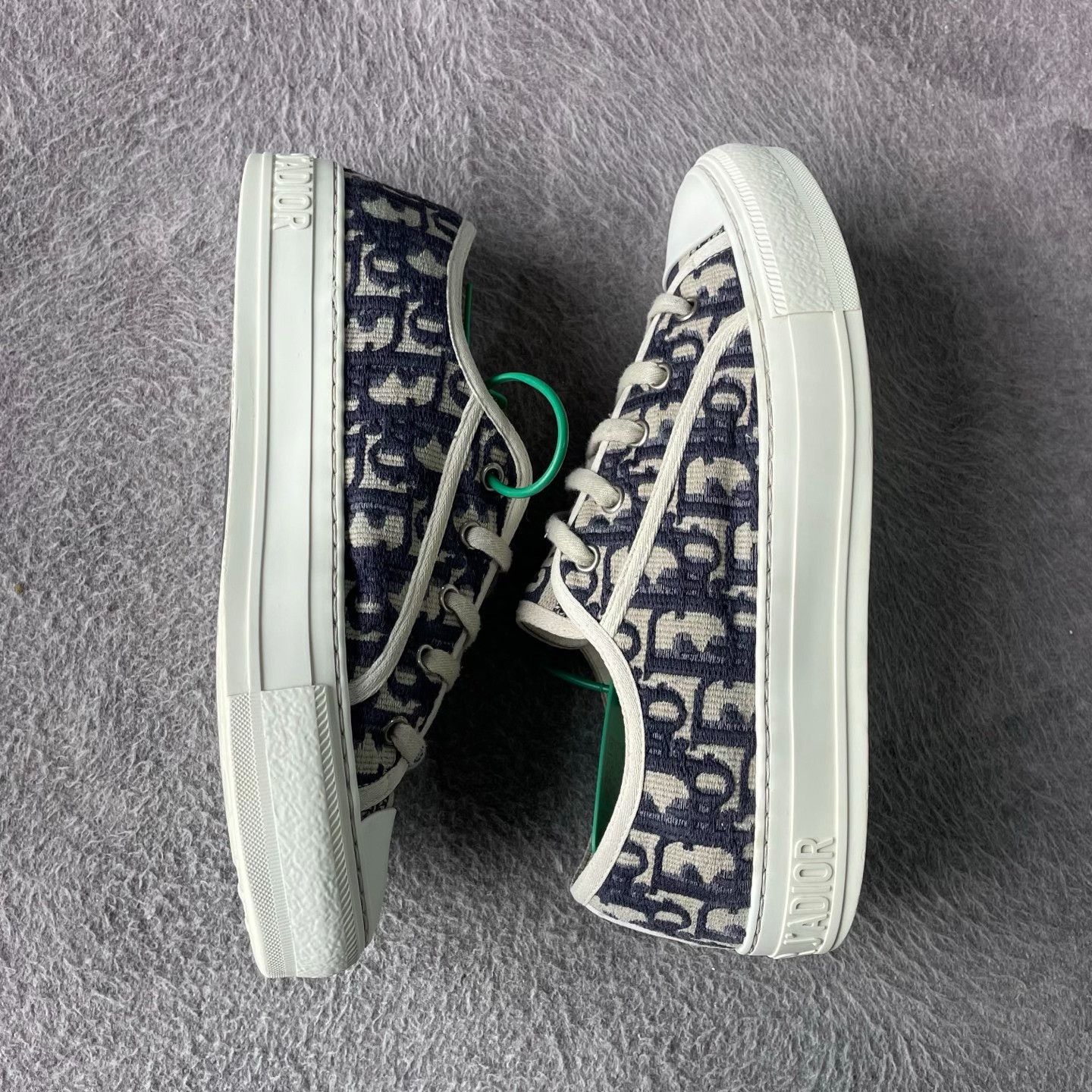 Dior Dior Blue Lowtop Sneakers S Women Size US 6 / IT 36 - 7 Thumbnail