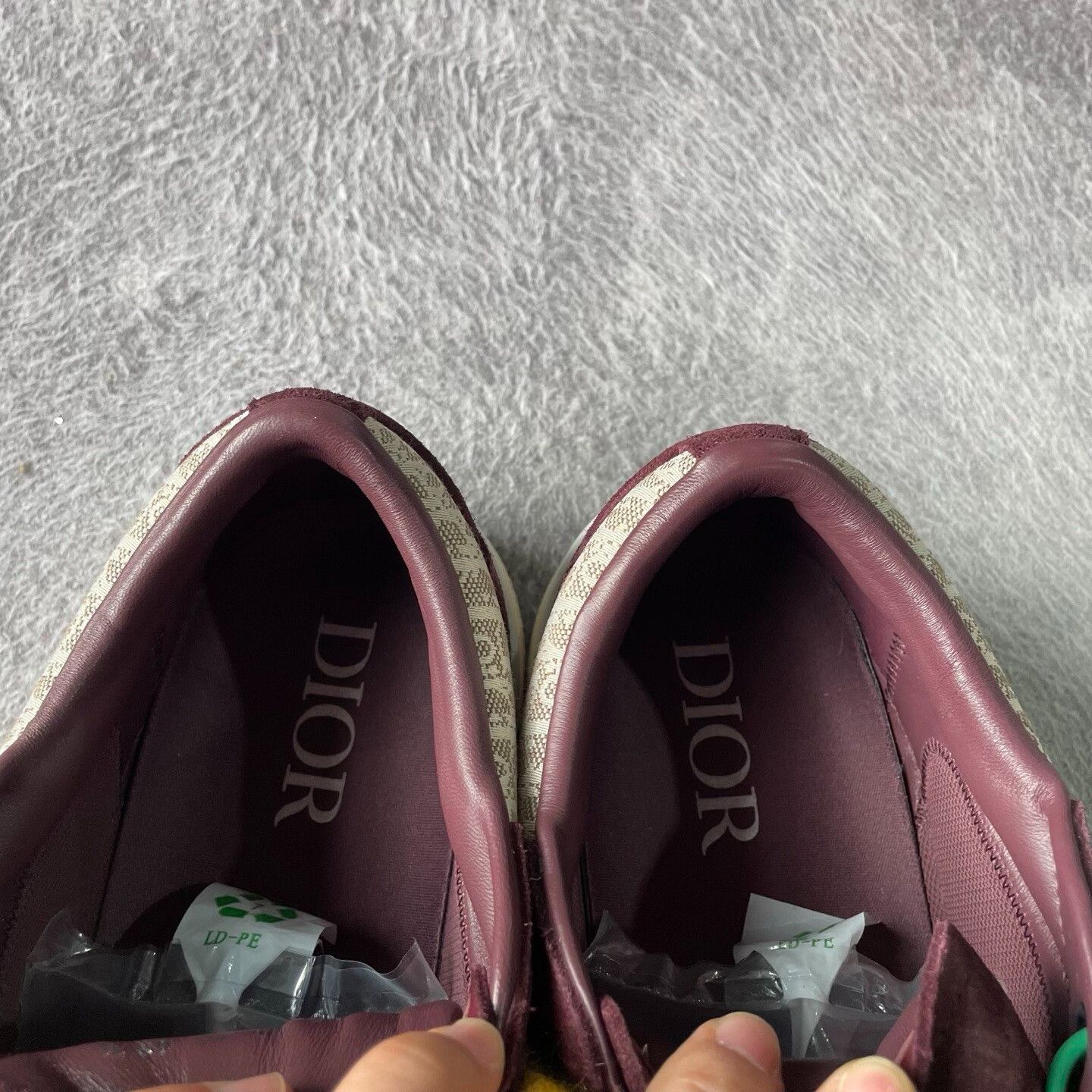 Dior Dior Red Lowtop Sneakers 33 Men Size US 5 / EU 37 - 9 Thumbnail