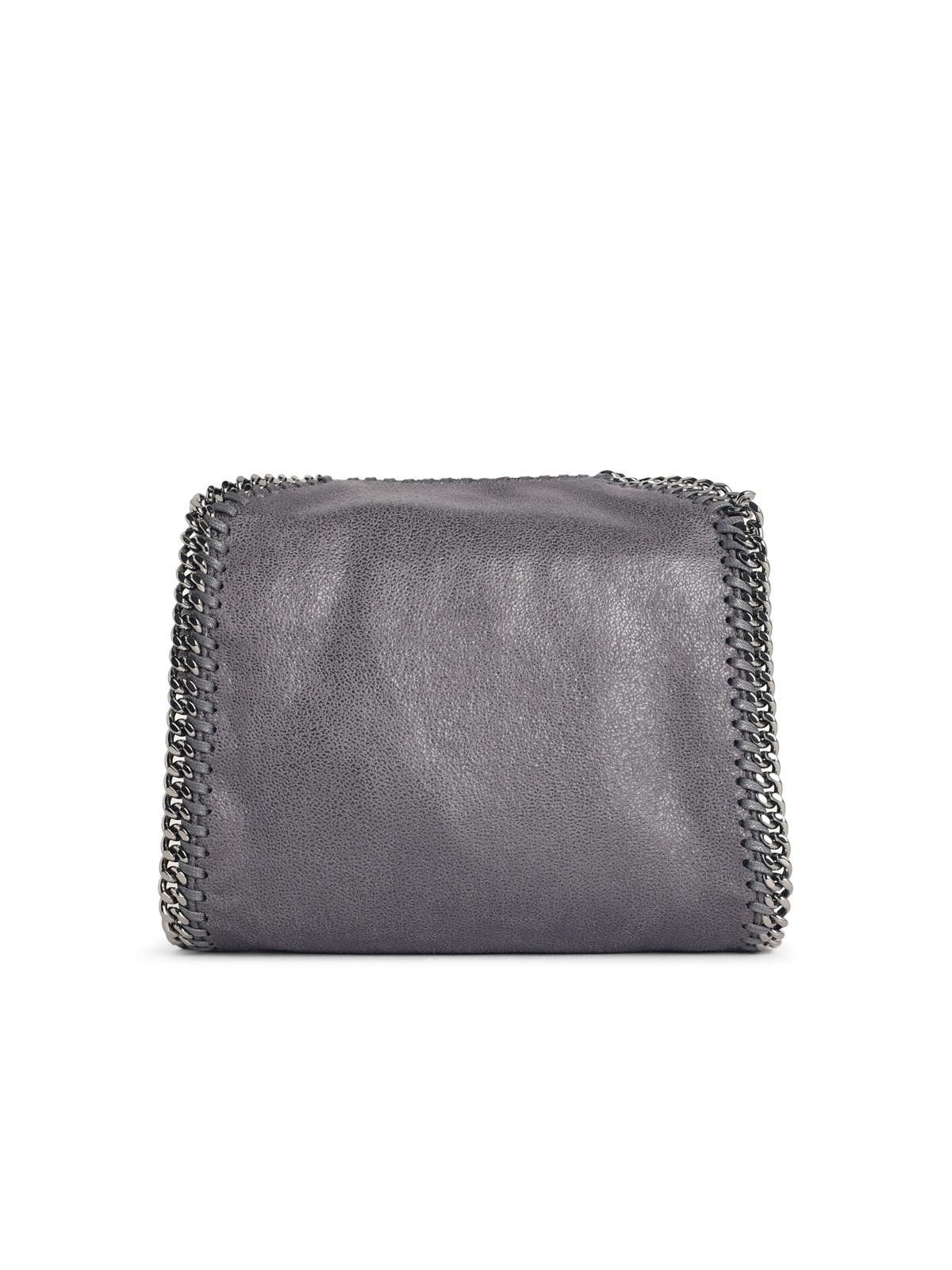 Stella McCartney STELLA McCARTNEY 'Falabella Tiny Tote' Grey 'Shaggy Deer' Bag Size ONE SIZE - 3 Thumbnail