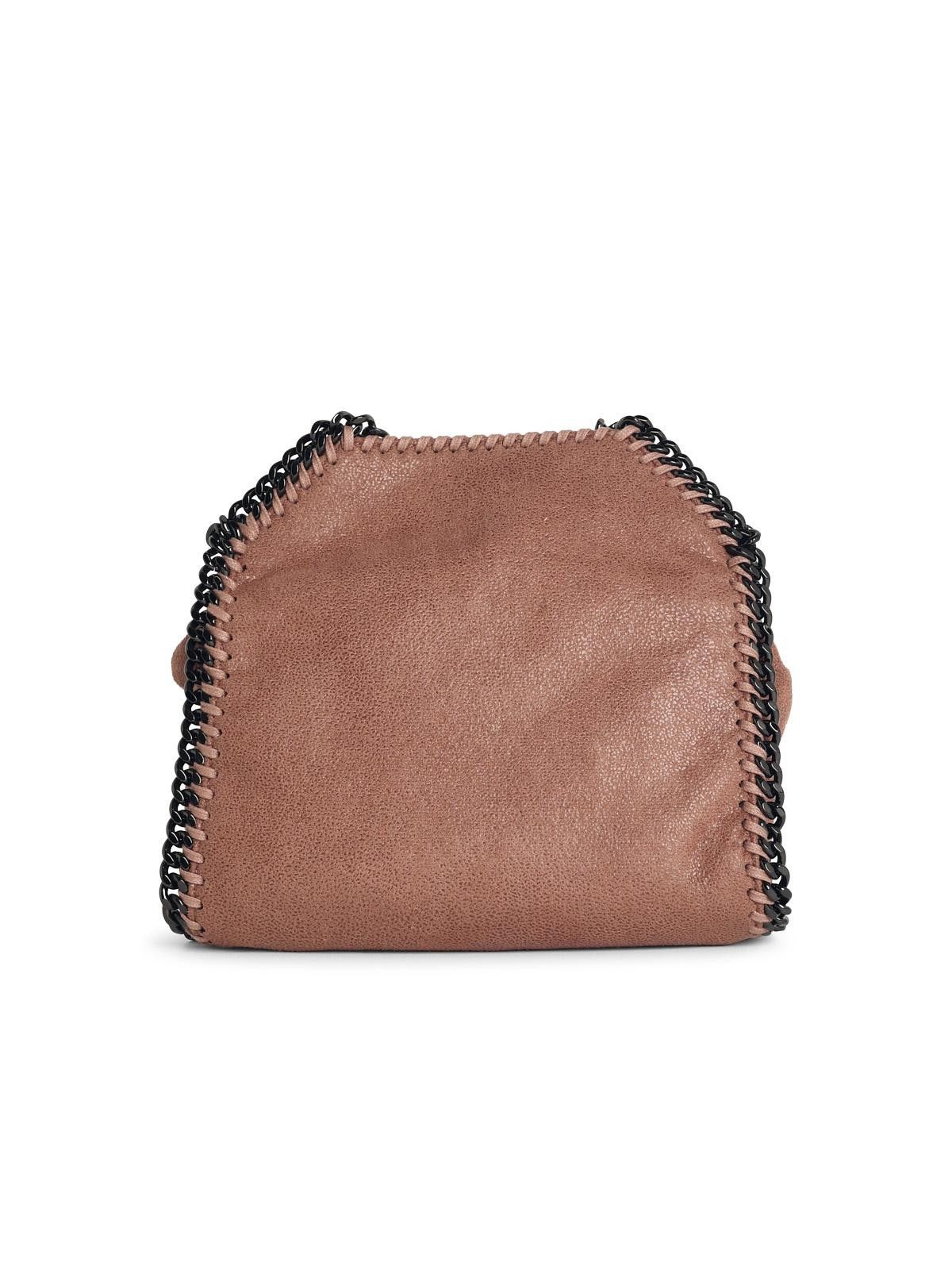 Stella McCartney STELLA McCARTNEY 'Falabella Tiny Tote' Brown 'Shaggy Deer' Bag Size ONE SIZE - 3 Thumbnail