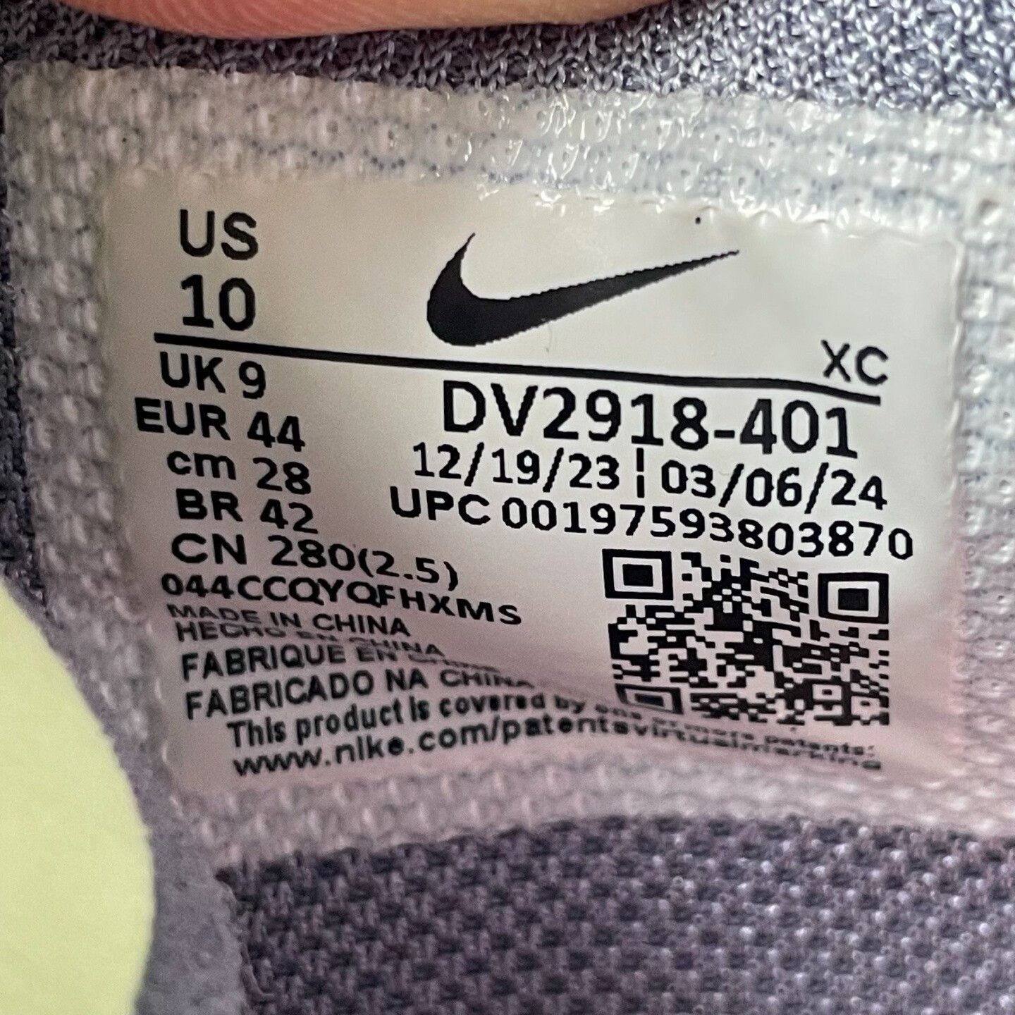 Nike Nike Blue Lowtop Sneakers 44 Men Size US 10.5 / EU 43-44 - 6 Thumbnail